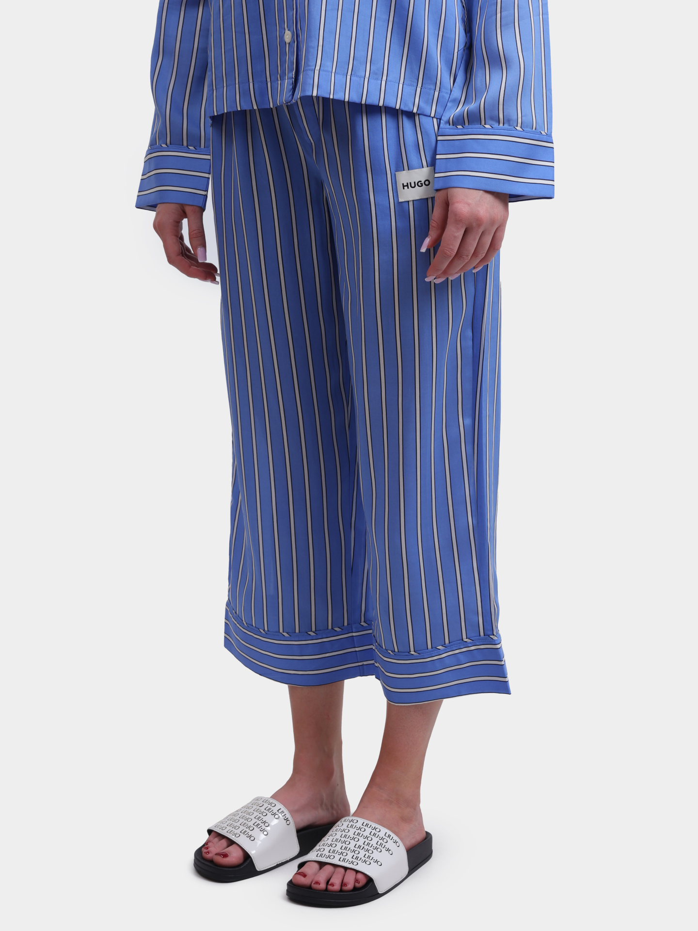 Брюки пижамные KLEO_PANTS 10272490 01 50544156 55 голубые женские — купить в интернет-магазине Verdistore