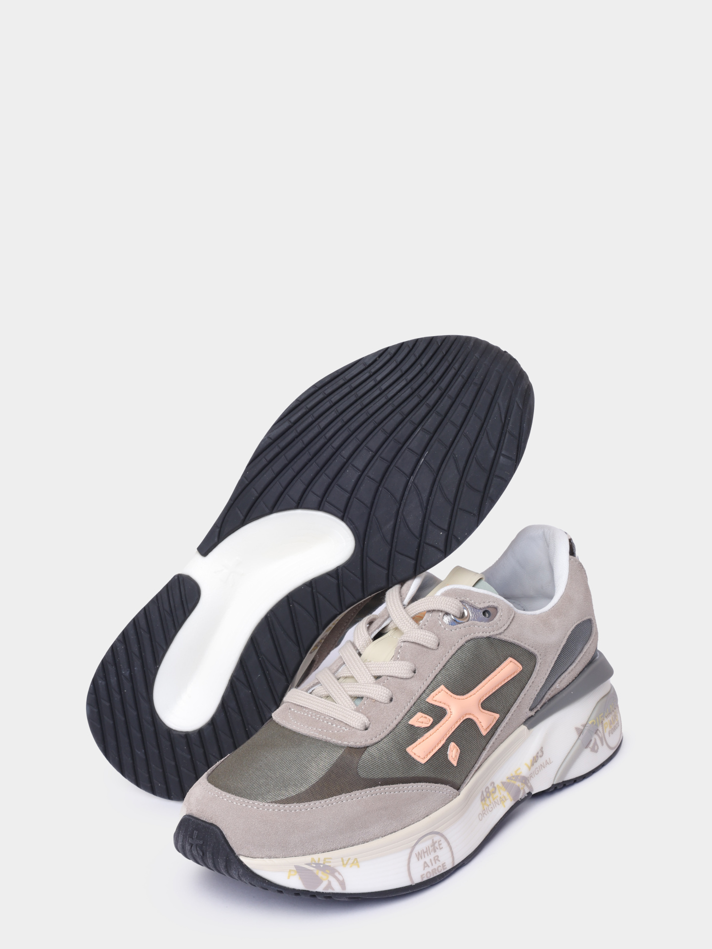 Кроссовки Premiata MOERUN_D VAR 6992 комбинированные женские — купить в интернет-магазине Verdistore