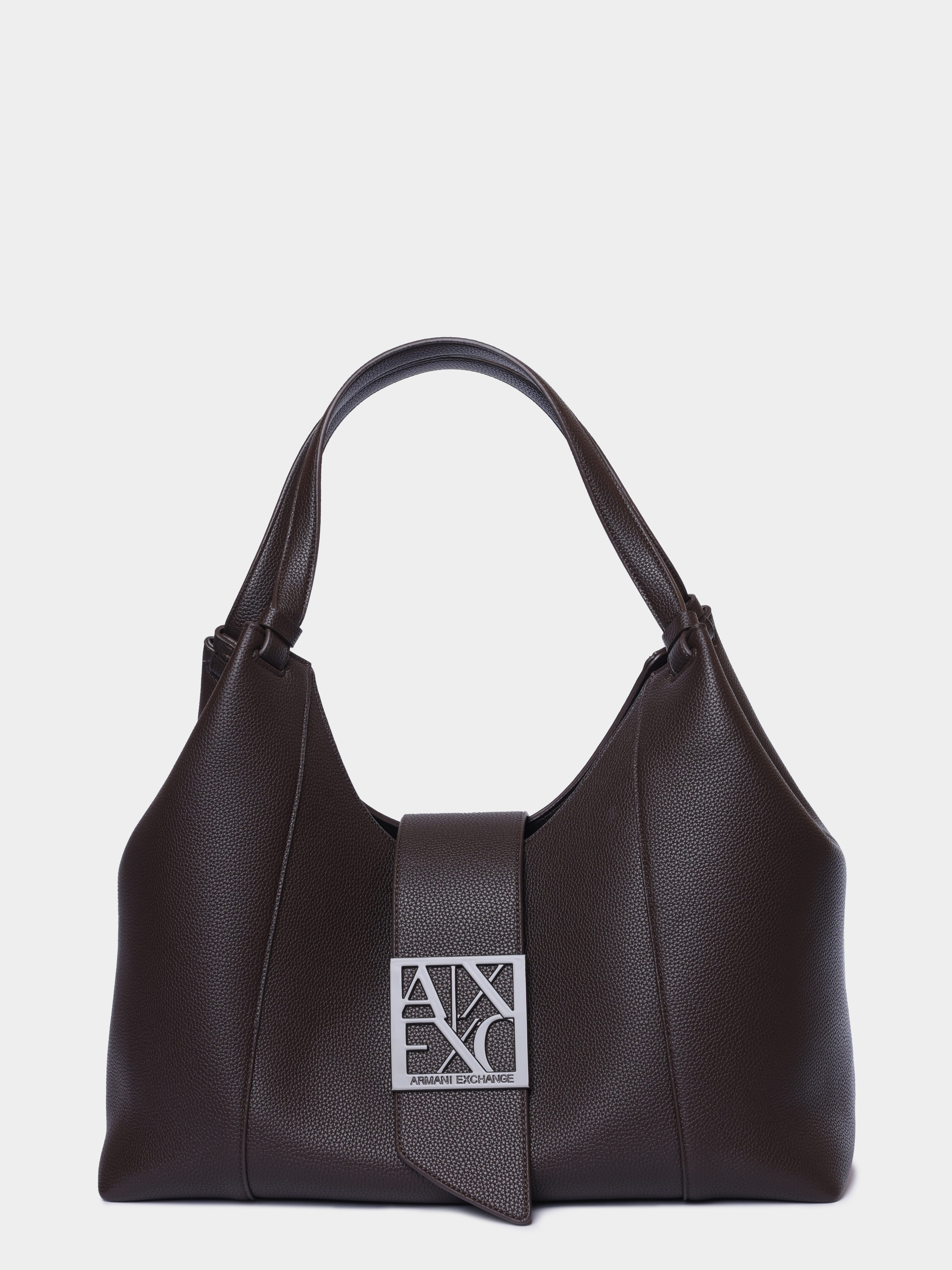 Сумка Armani Exchange XW003002 AF11902 U6032 темно-коричневая женская — купить в интернет-магазине Verdistore