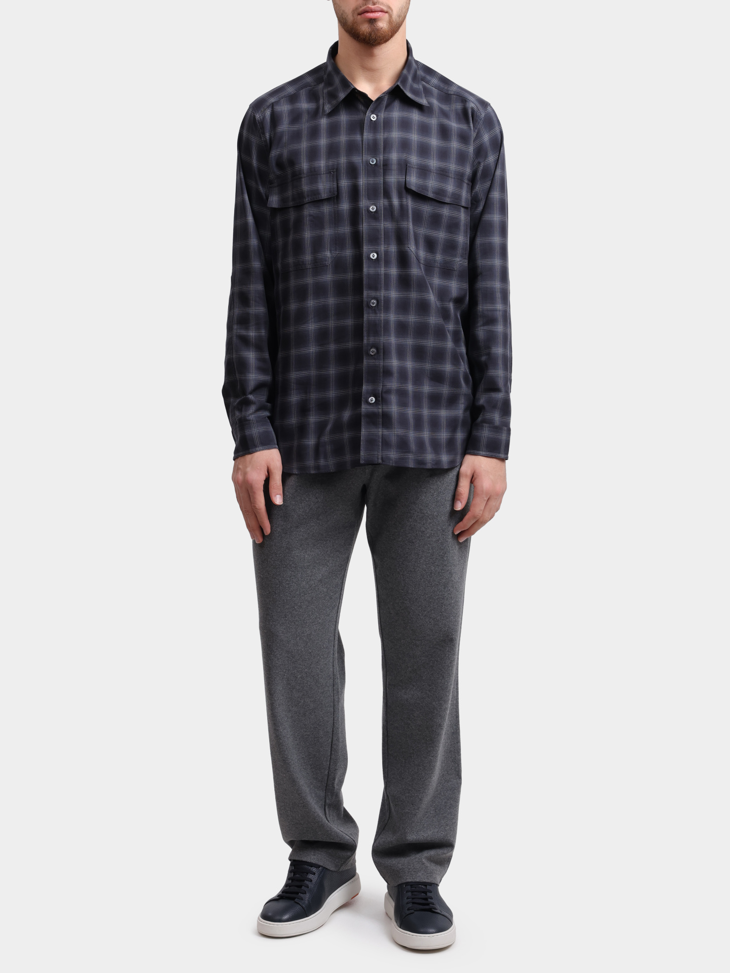 Рубашка AABART AAC1972 930CK мужская в клетку — купить в интернет-магазине Verdistore