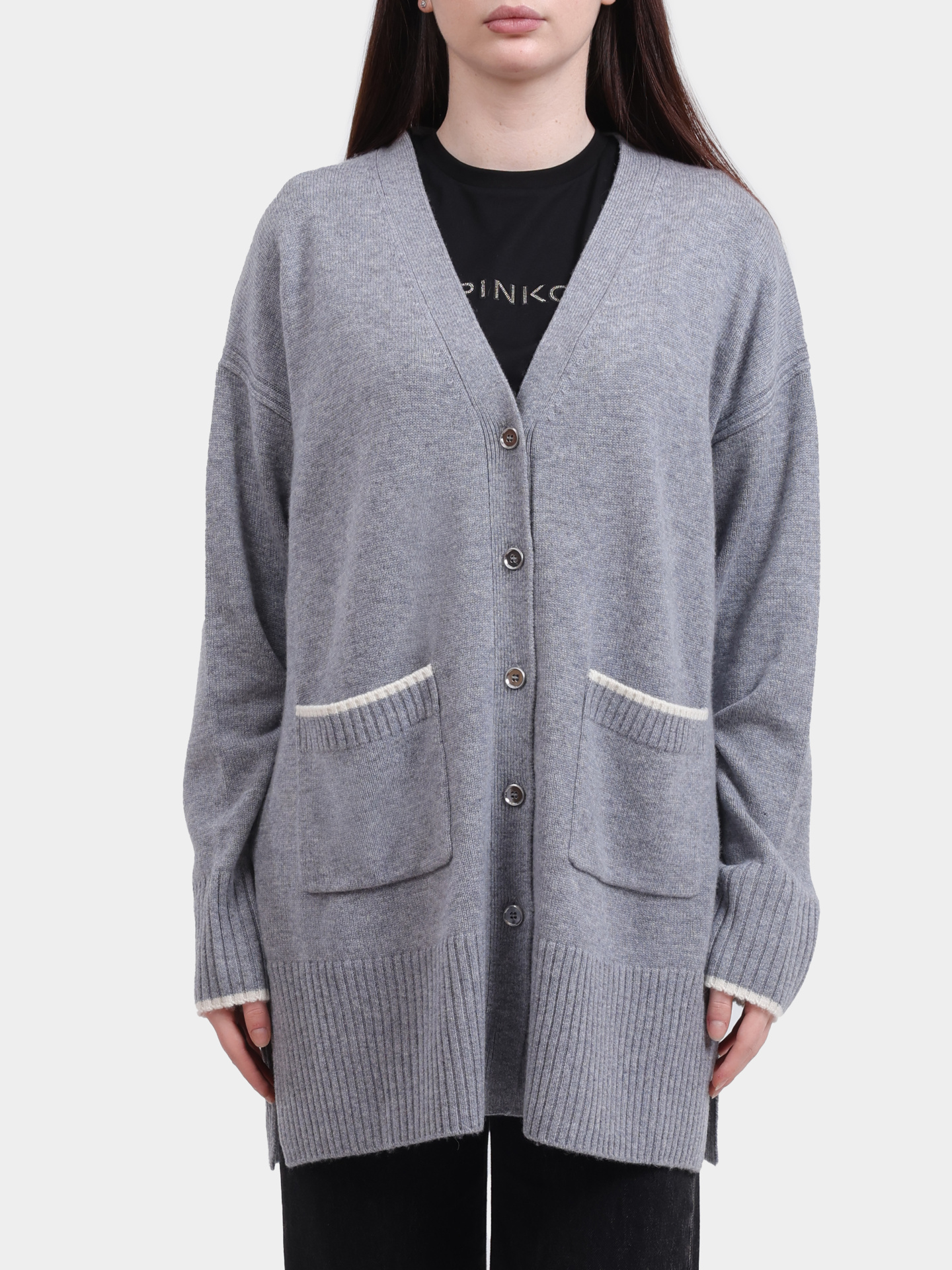 Кардиган Pinko 105451 A2Q9 II2 шерстяной женский — купить в интернет-магазине Verdistore