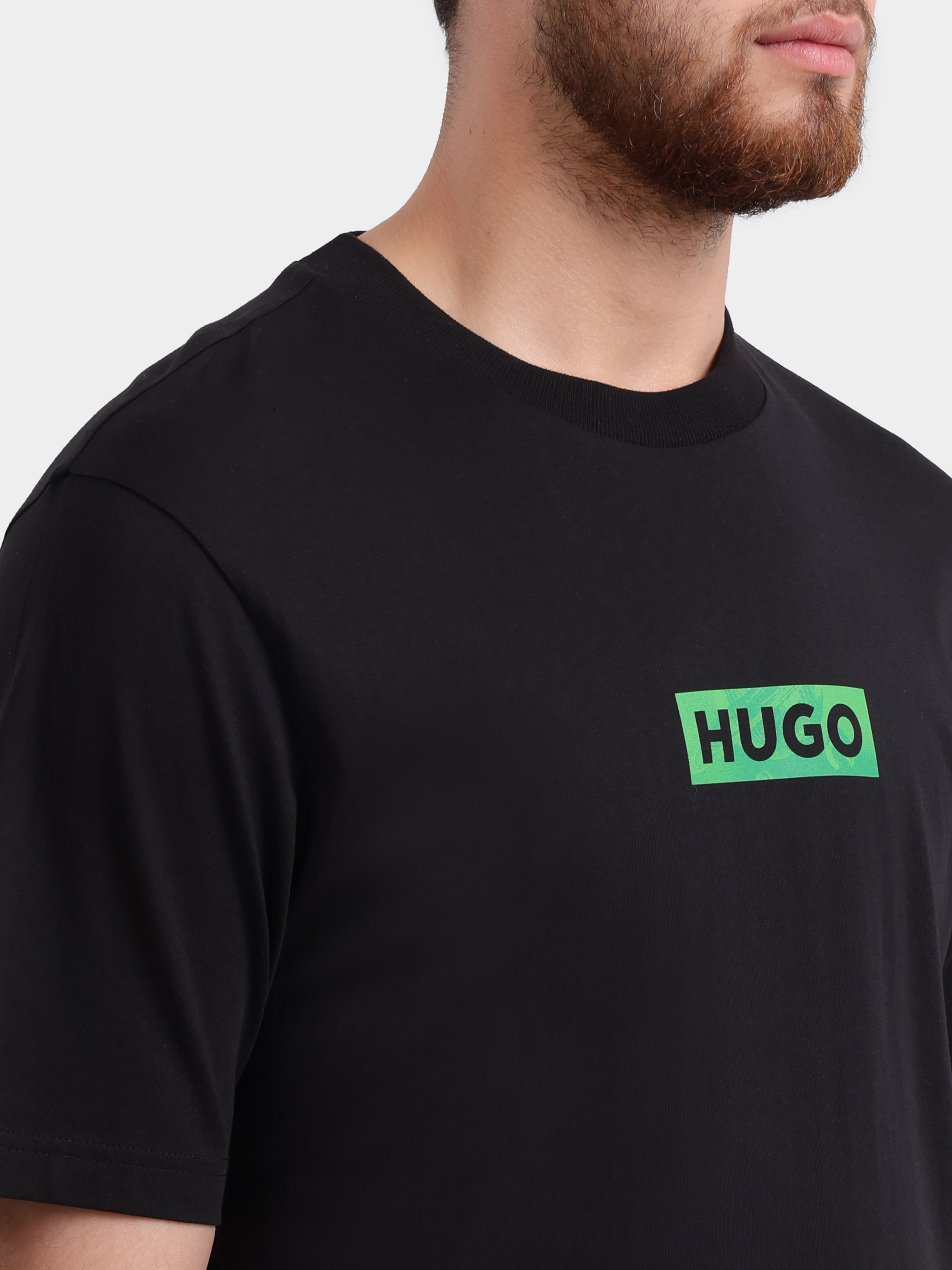 Футболка Hugo 50560048 001 хлопковая мужская — купить в интернет-магазине Verdistore
