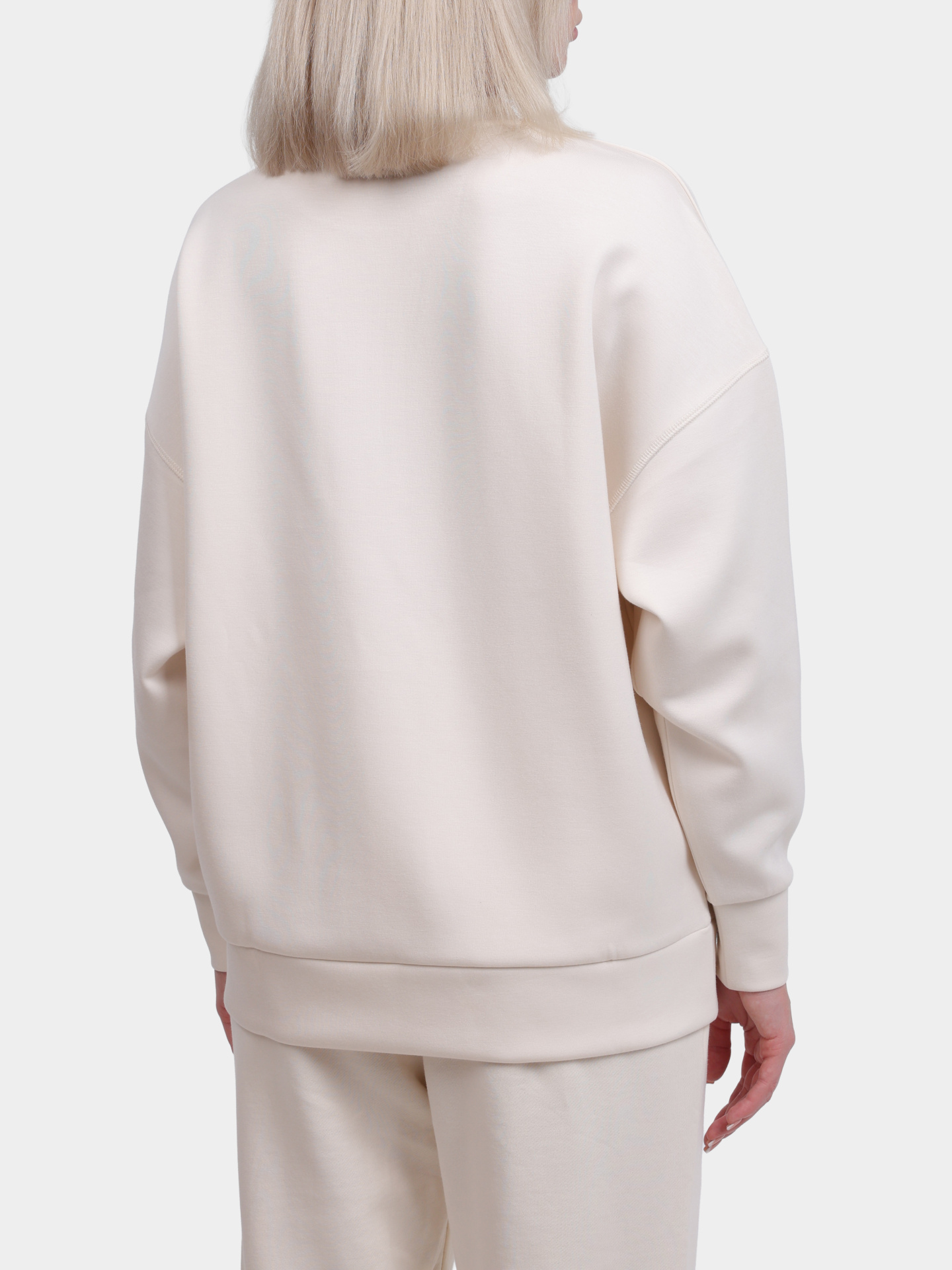 Свитшот Armani Exchange XW000504 AF12819 U1003 белый женский — купить в интернет-магазине Verdistore