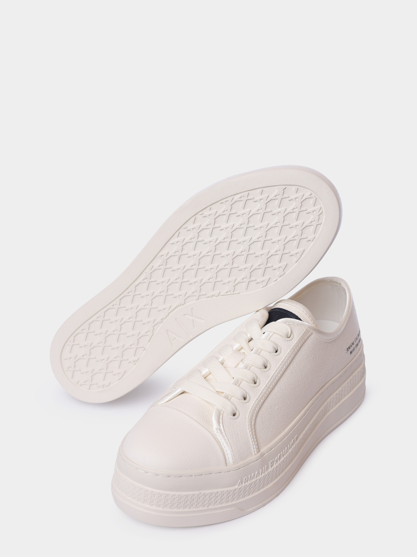 Кеды Armani Exchange XW001196 AF14599 M0107 текстильные женские — купить в интернет-магазине Verdistore