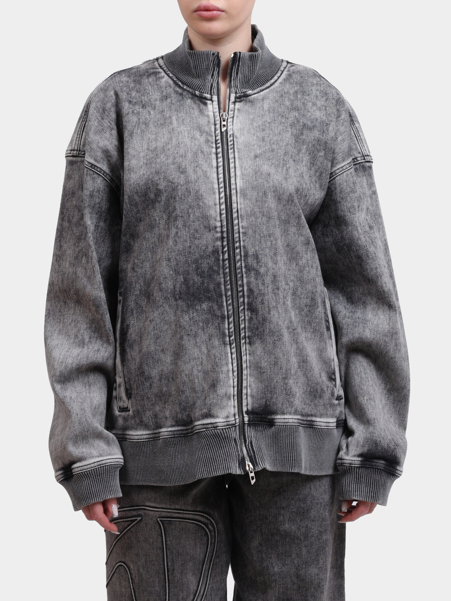 Мастерка Diesel A168580ABDA02 женская на молнии — купить в интернет-магазине Verdistore