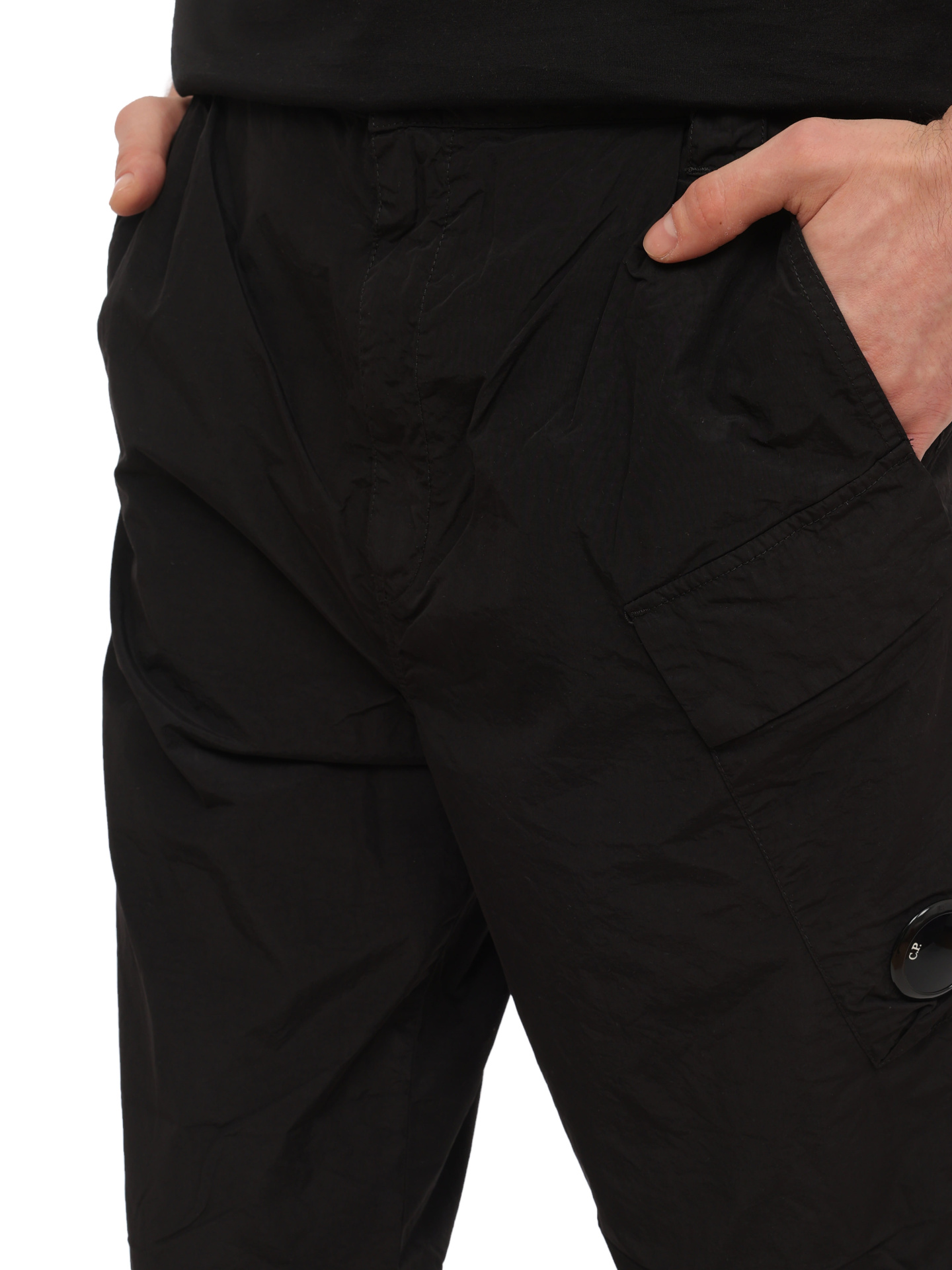 Брюки C.P. Company 16CMPA069A-005991G 999 черные мужские — купить в интернет-магазине Verdistore