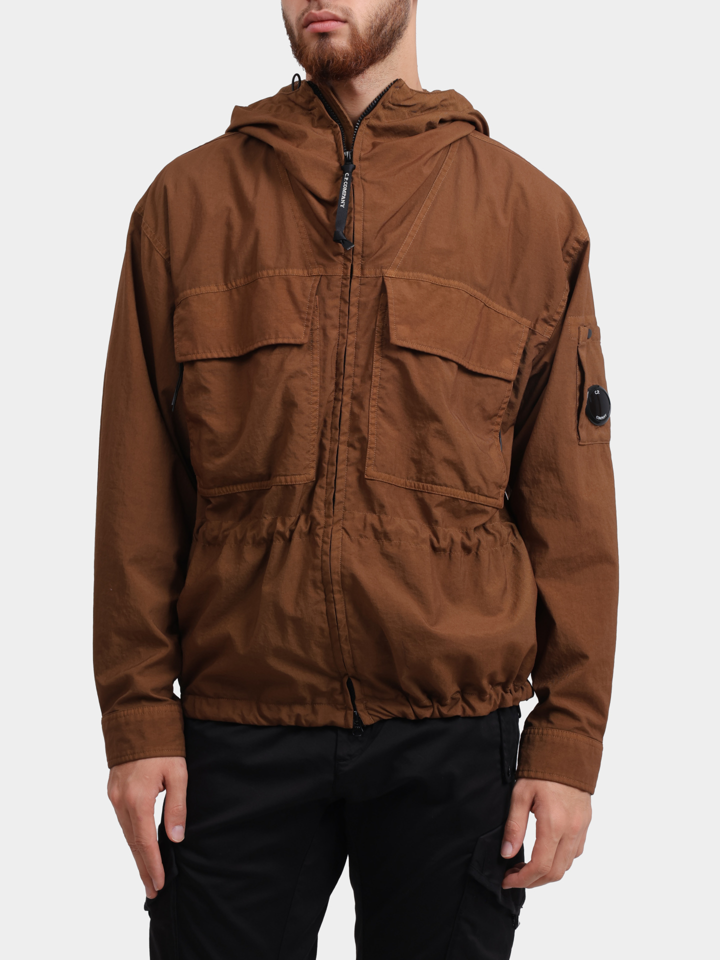 Куртка C.P. Company 17CMOS150A 005782G 351 коричневая мужская — купить в интернет-магазине Verdistore