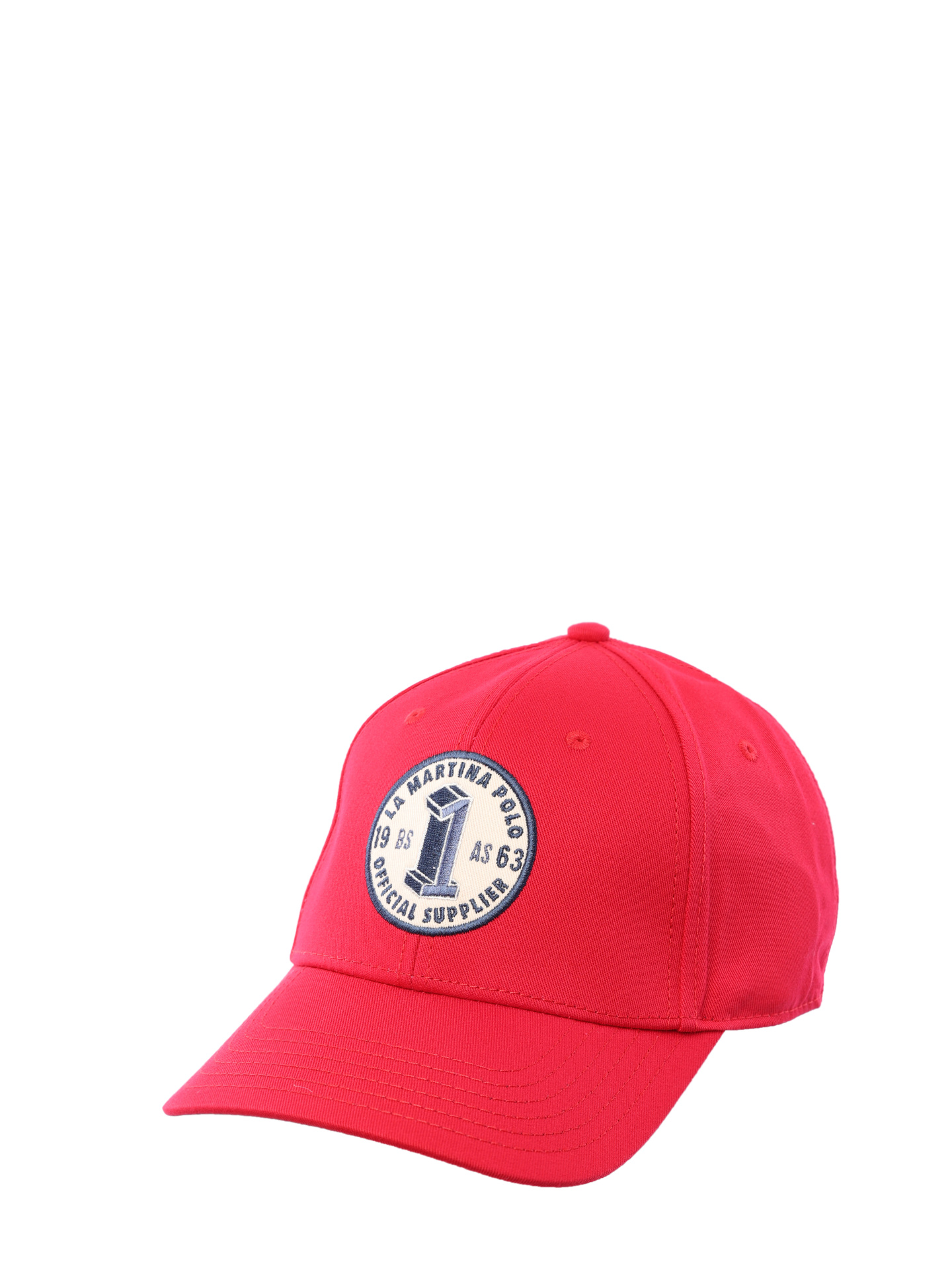 Бейсболка красная с крупным логотипом — купить в интернет-магазине Verdistore