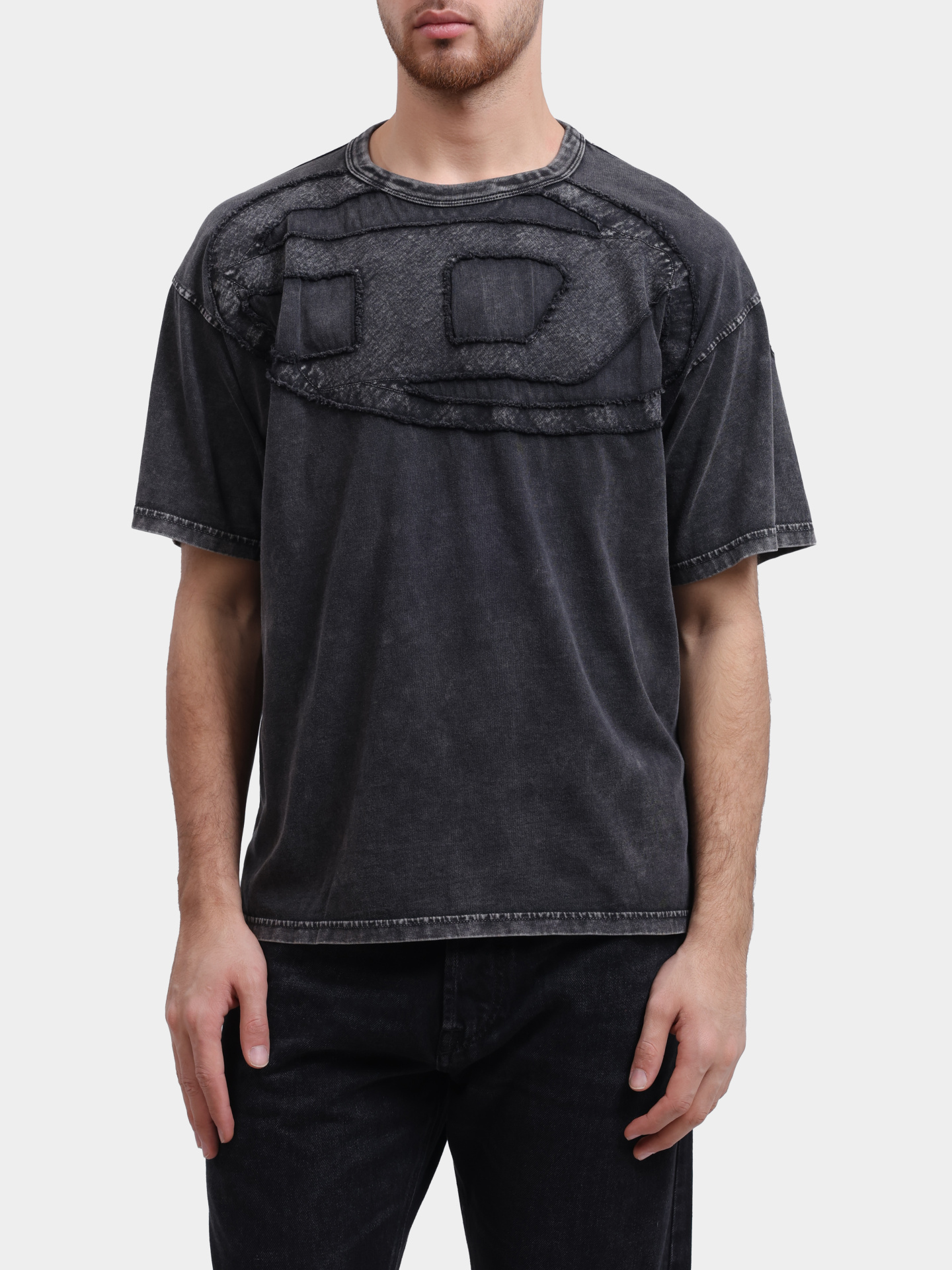 Футболка Diesel A195450HGBX9XXA хлопковая мужская — купить в интернет-магазине Verdistore