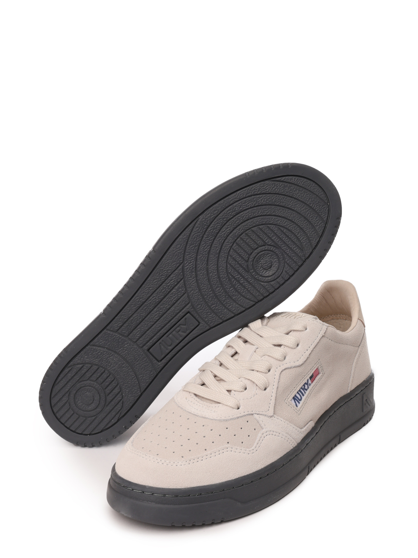 Кеды Autry AULM-XS20 светло-серые мужские из замши — купить в интернет-магазине Verdistore