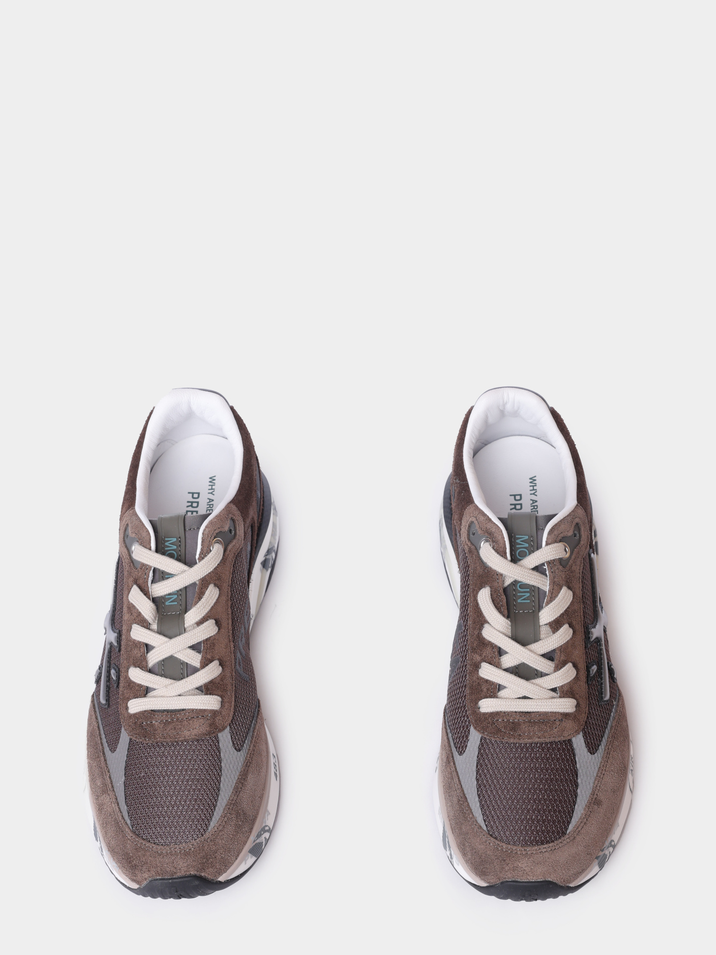 Кроссовки Premiata MOERUN VAR 6446 комбинированные мужские — купить в интернет-магазине Verdistore