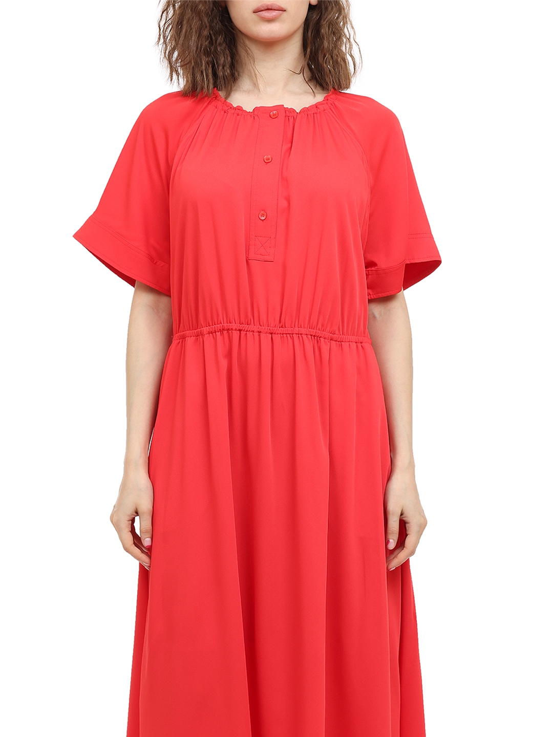 Платье Calvin Klein K20K200793 красное женское — купить в интернет-магазине Verdistore