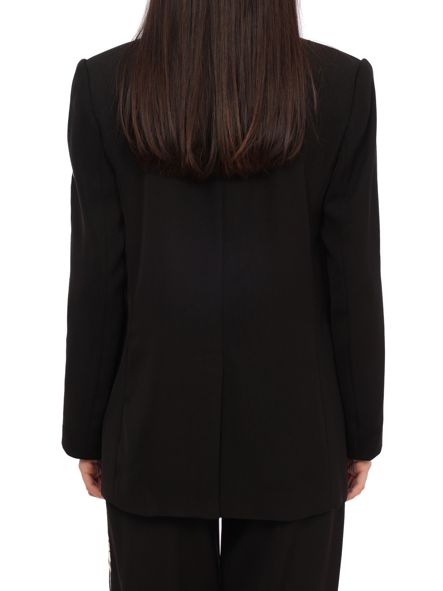 Жакет Armani Exchange 6RYG05 YN4LZ 1200 черный женский с логотипом — купить в интернет-магазине Verdistore