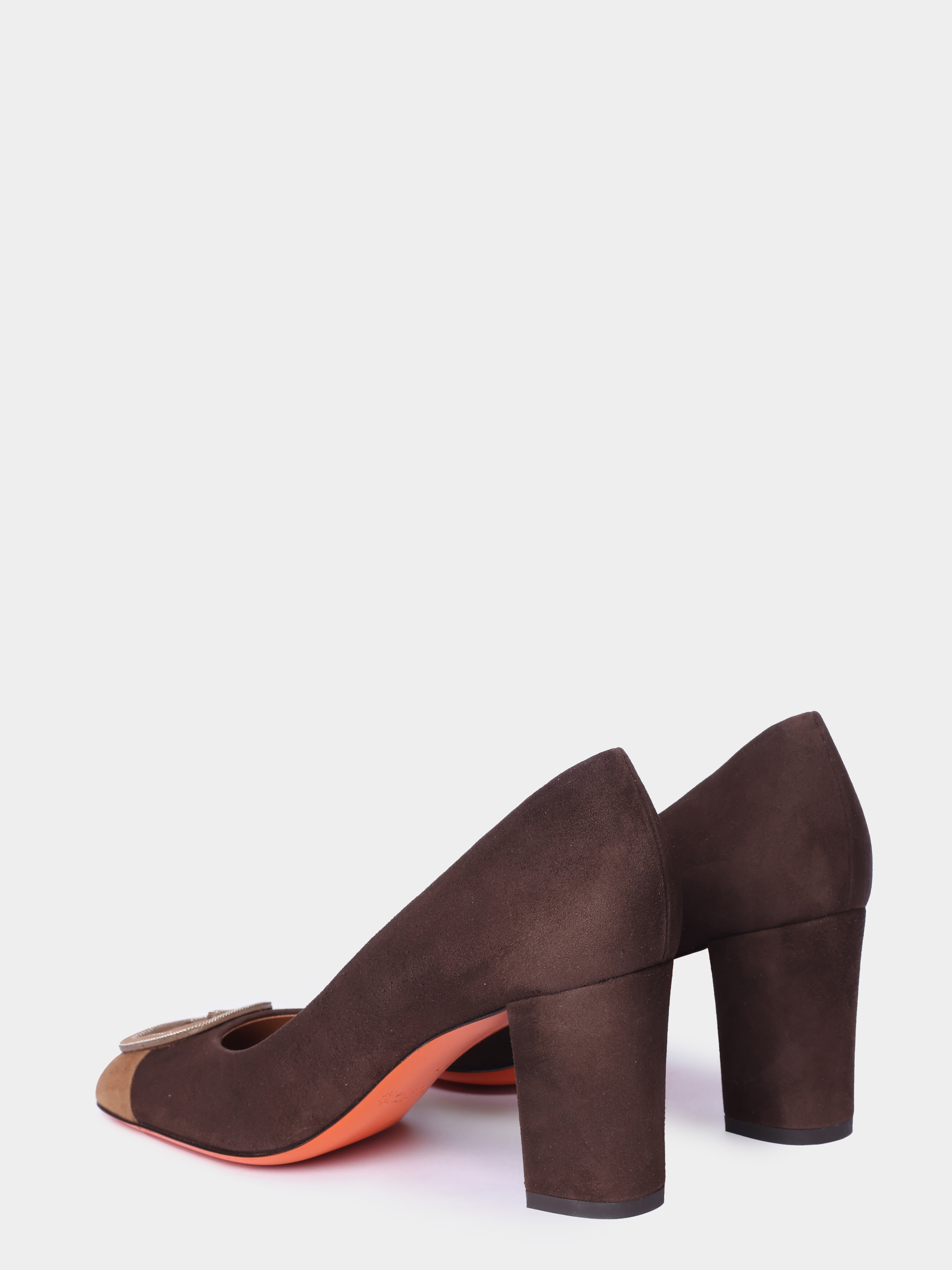 Туфли Santoni WDTG72438HI2NNYDT30 замшевые женские — купить в интернет-магазине Verdistore