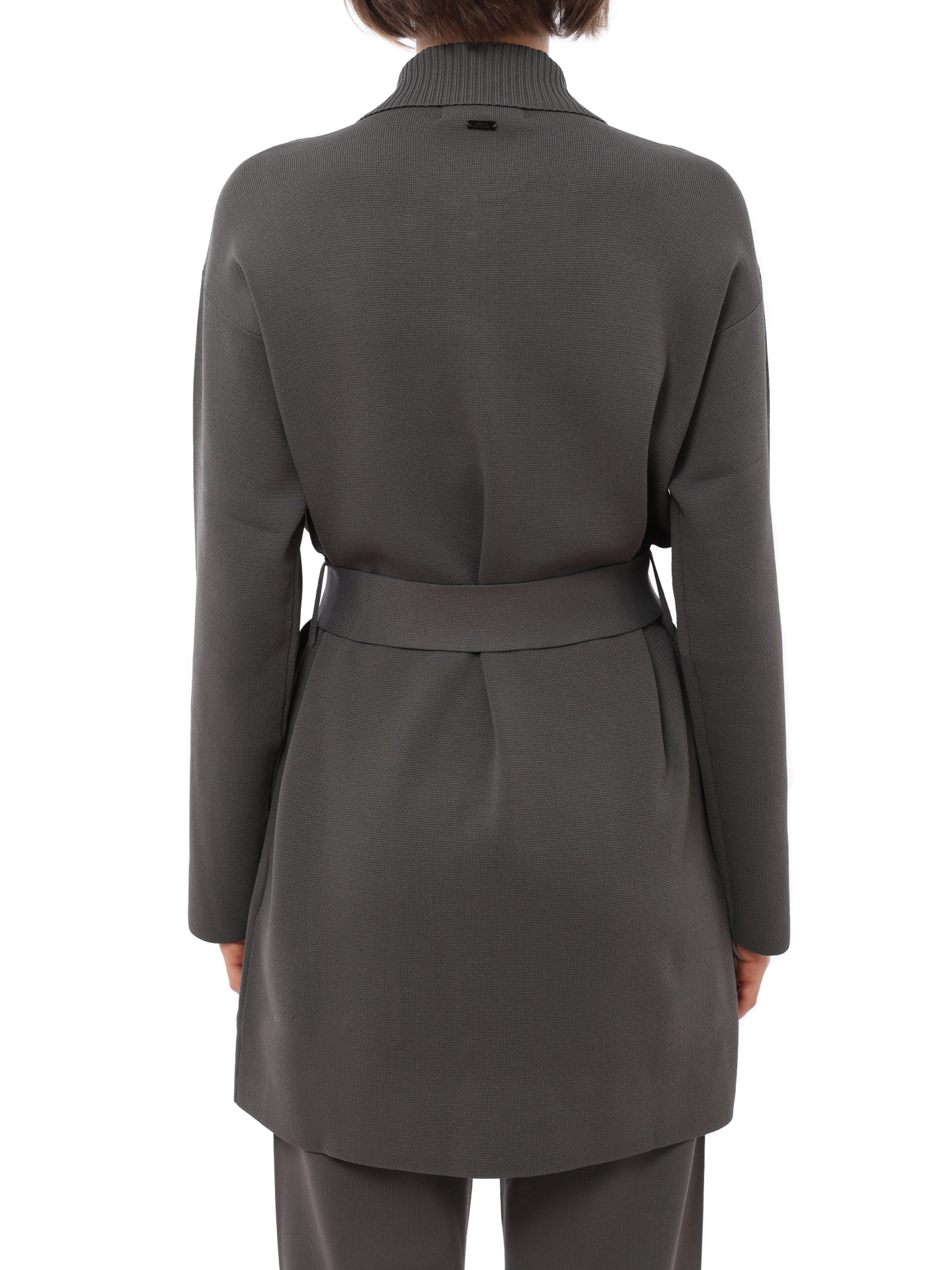 Жакет Armani Exchange 3RYG1F YMH6Z 1894 серый женский из трикотажа — купить в интернет-магазине Verdistore