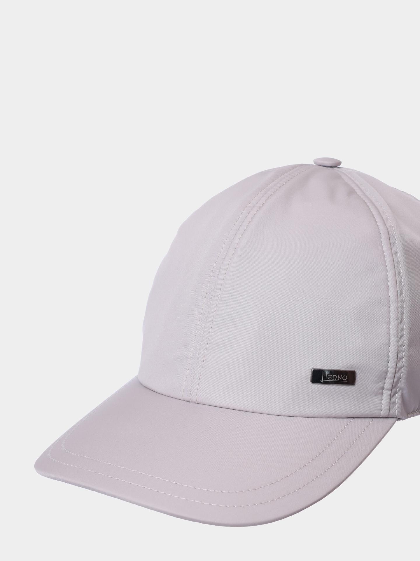 Бейсболка Herno BER00031U 12010ZR 9403 серая мужская с маленьким логотипом — купить в интернет-магазине Verdistore