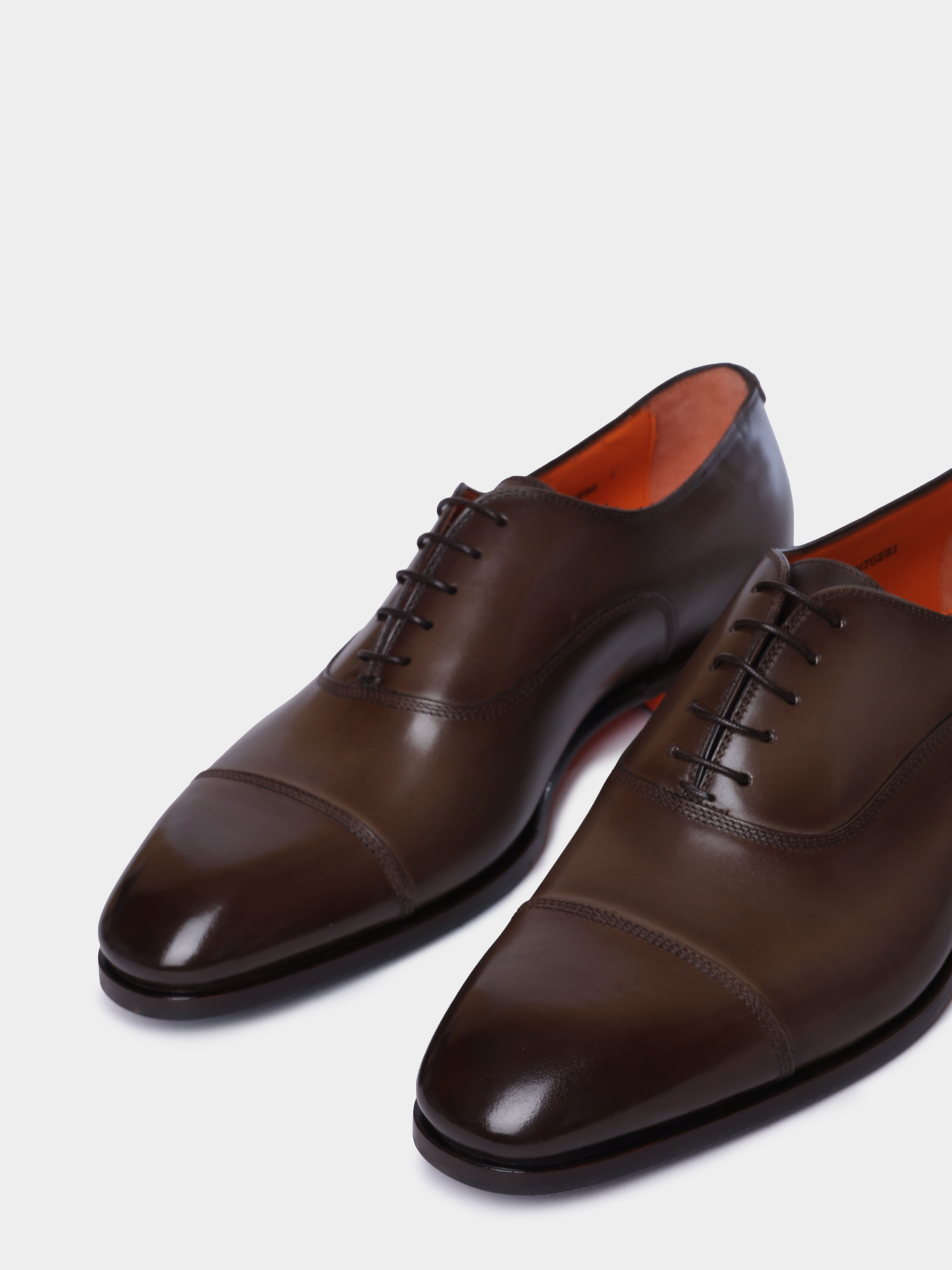 Оксфорды Santoni MCAG18883JJ6BNTGE81 кожаные мужские — купить в интернет-магазине Verdistore