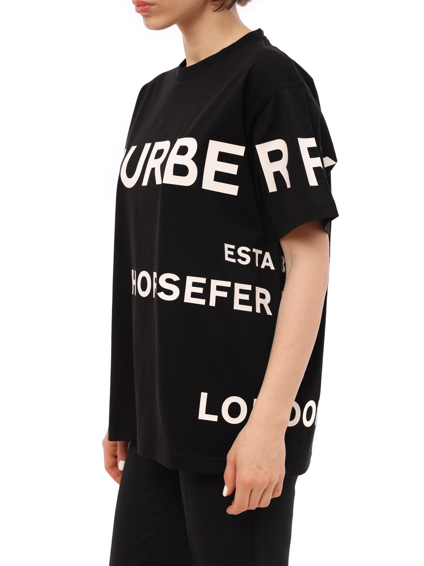 Футболка Burberry 8040764 A1189 хлопковая женская — купить в интернет-магазине Verdistore