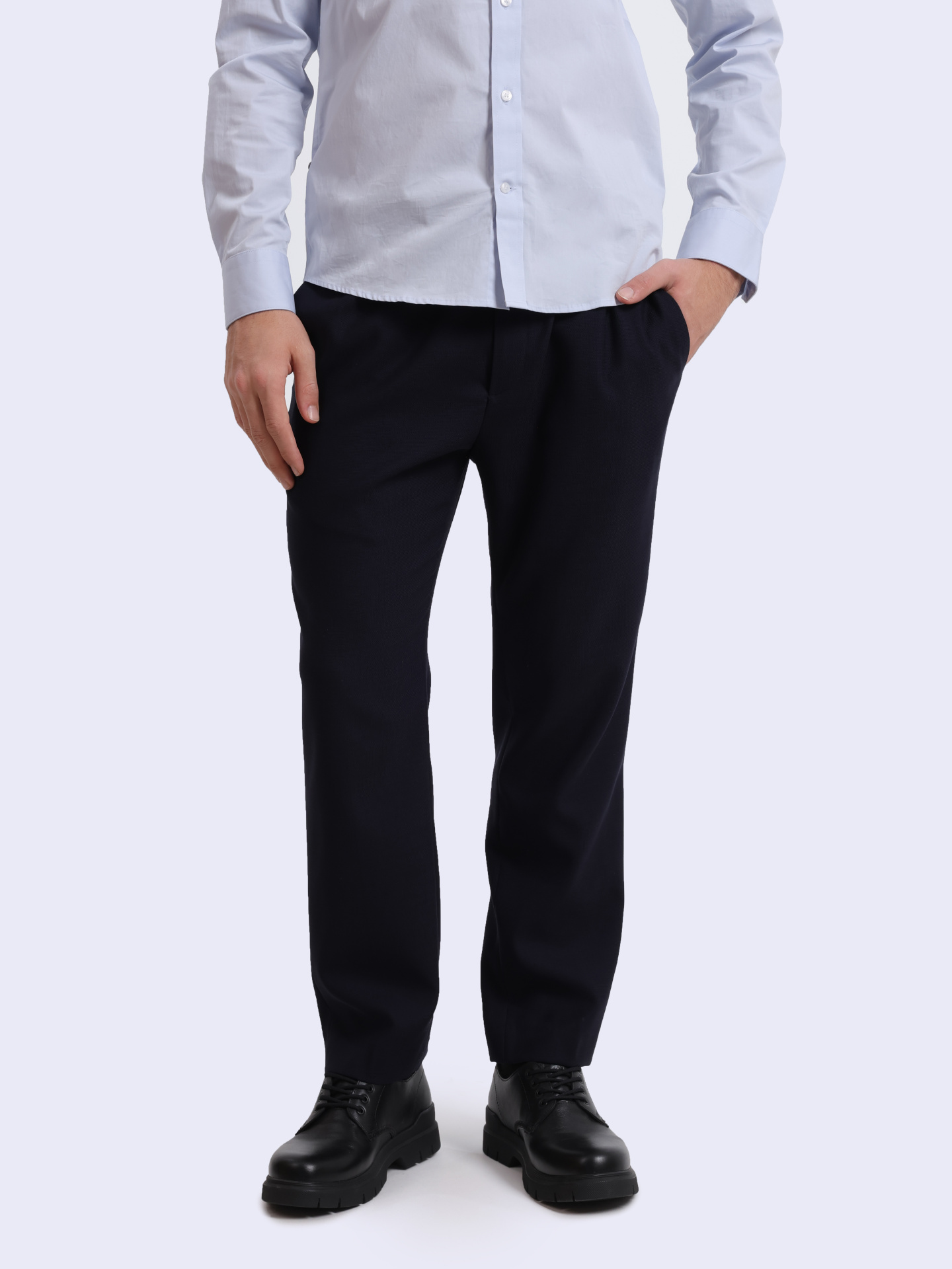 Брюки Calvin Klein K10K109956 темно-синие мужские на резинке — купить в интернет-магазине Verdistore