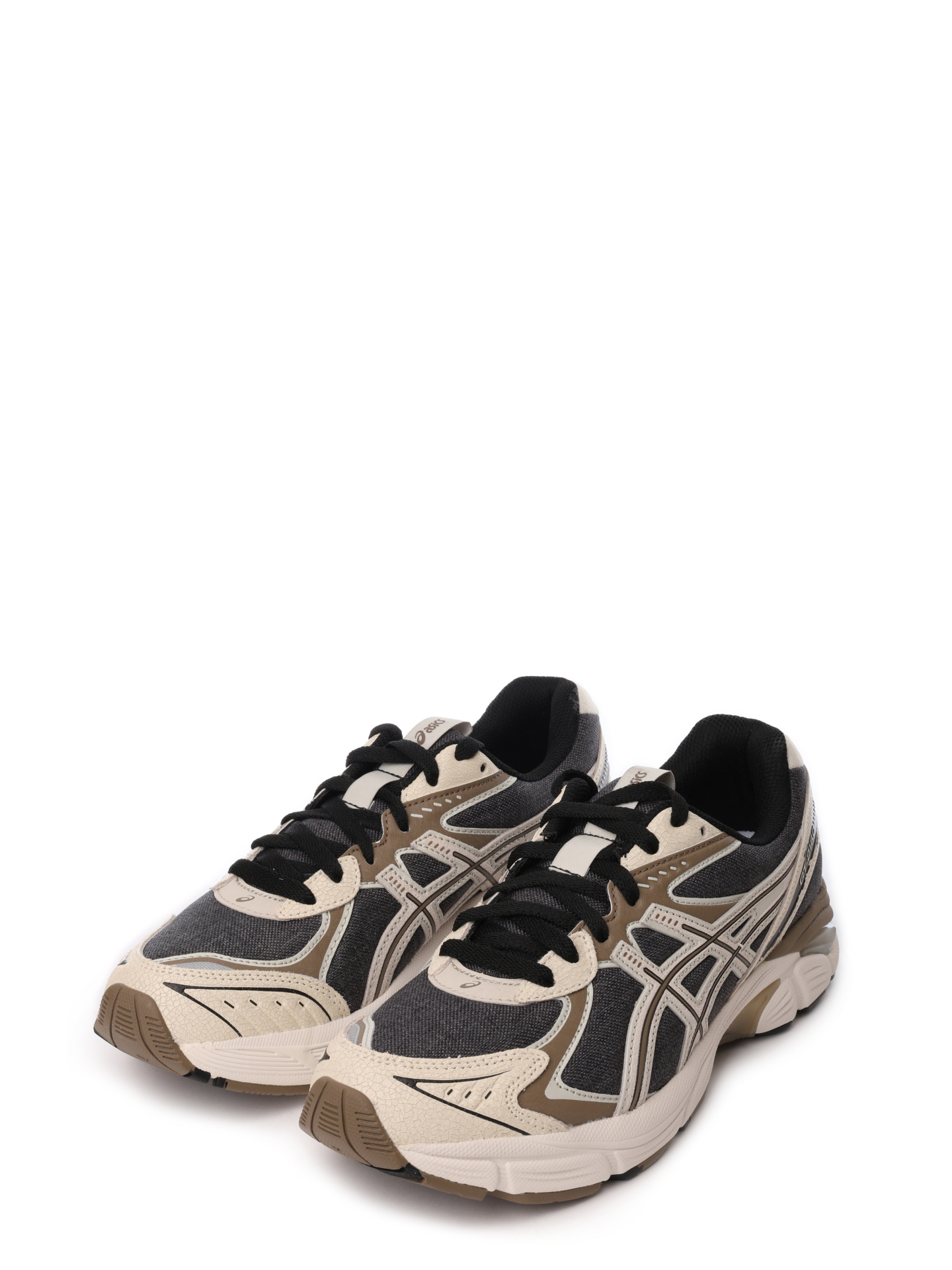 Кроссовки Asics 1203A415 001 серые мужские с бежевыми вставками — купить в интернет-магазине Verdistore