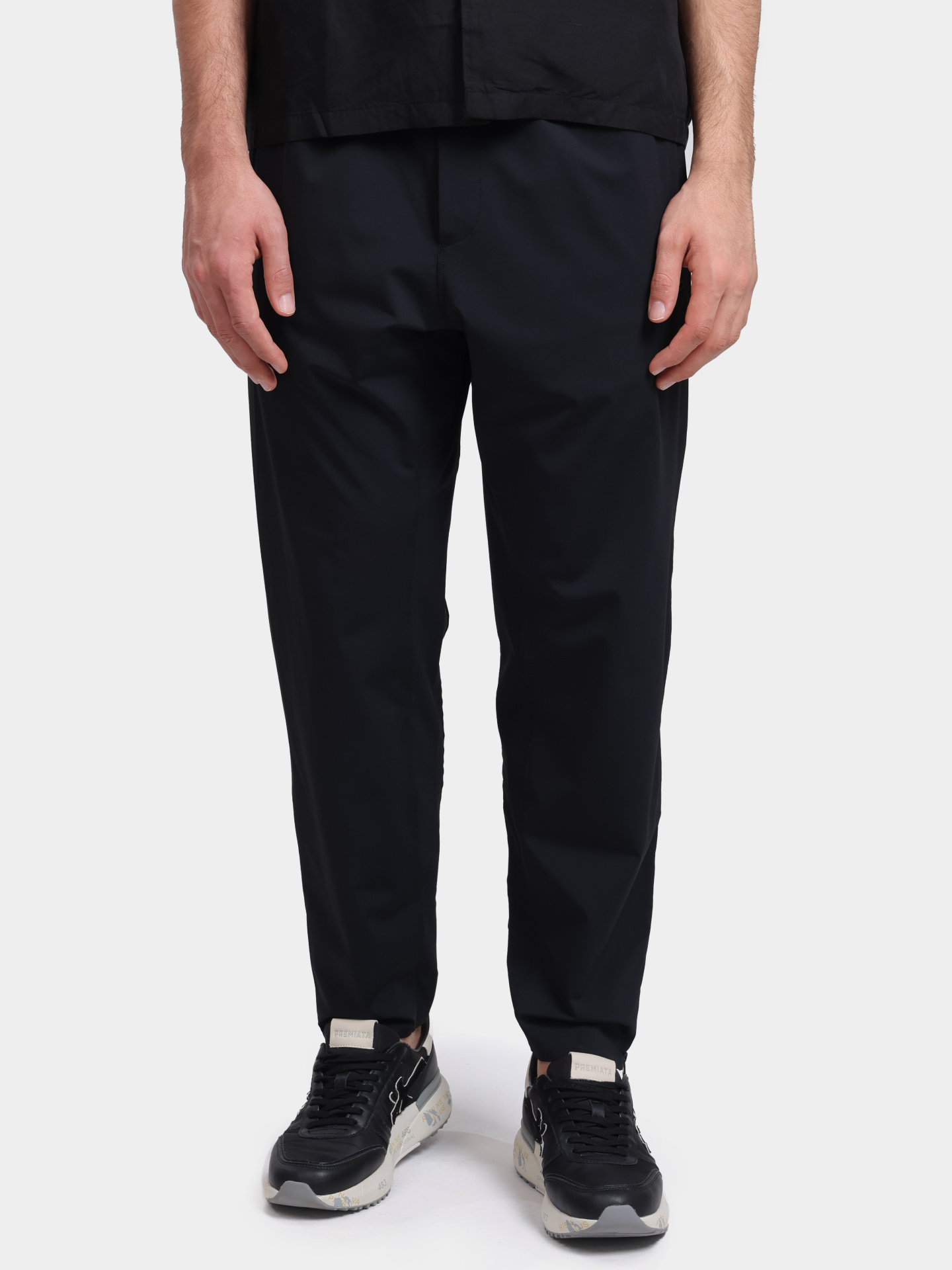 Брюк Diesel A212760NSEI9XX черные мужские с молниями снизу — купить в интернет-магазине Verdistore