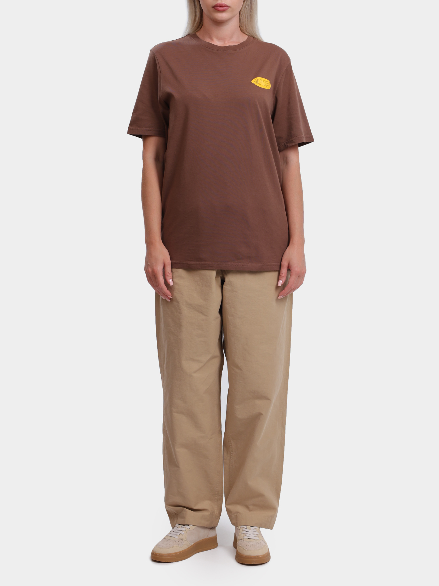 Брюки PAPX - H5IT песочные женские  — купить в интернет-магазине Verdistore