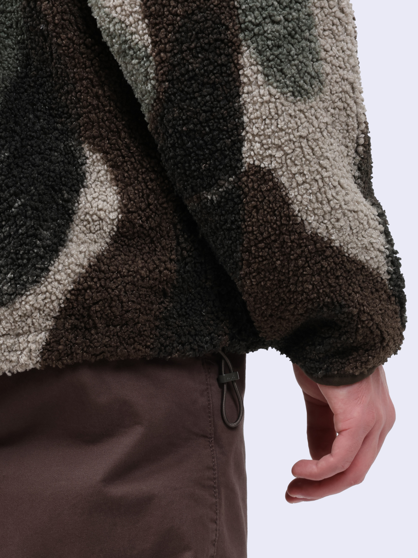 Куртка Armani Exchange 6DZBHA ZJNGZ 5815 флисовая мужская — купить в интернет-магазине Verdistore