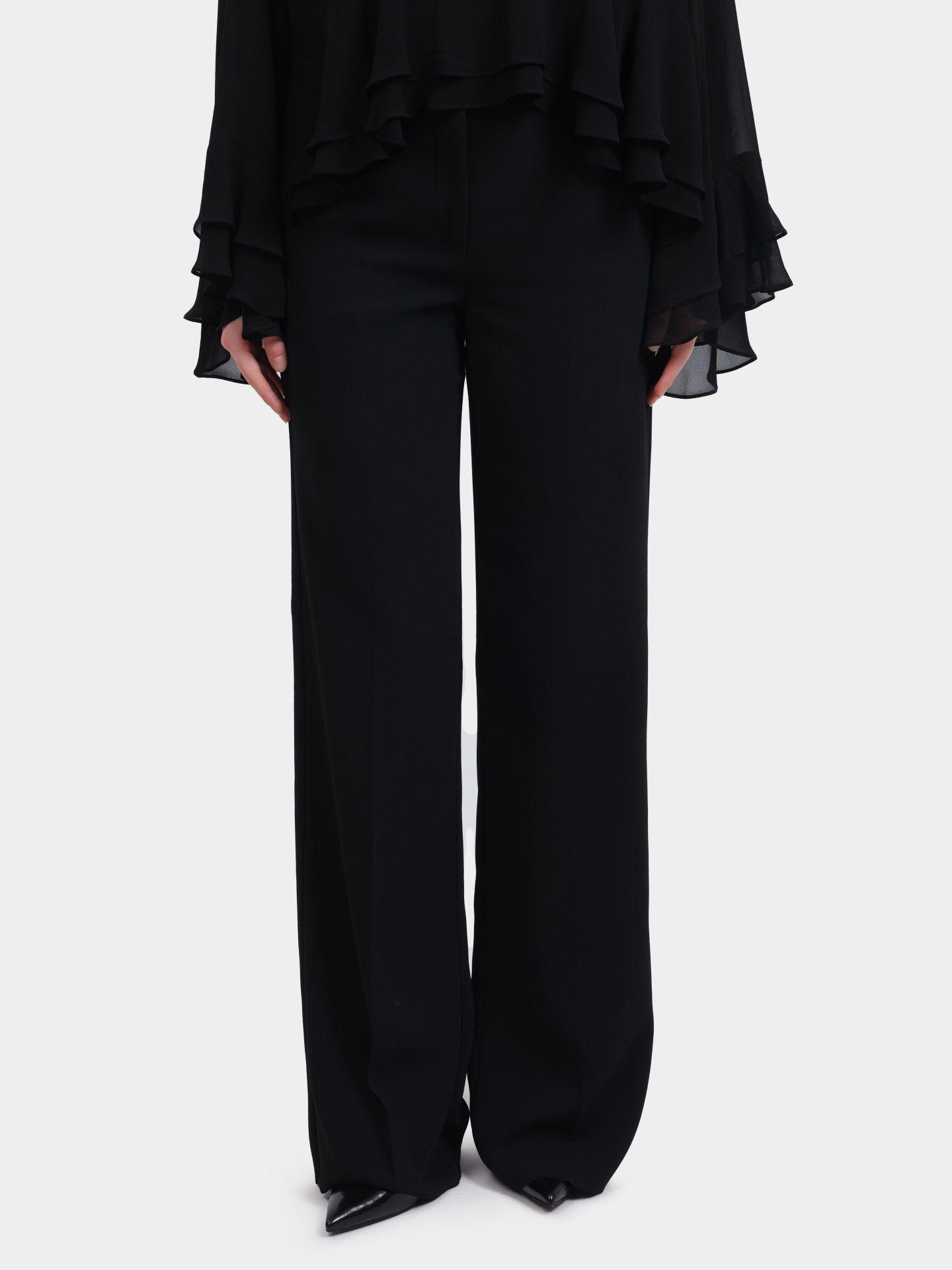 Брюки MARELLA PASCIA 002 черные женские — купить в интернет-магазине Verdistore