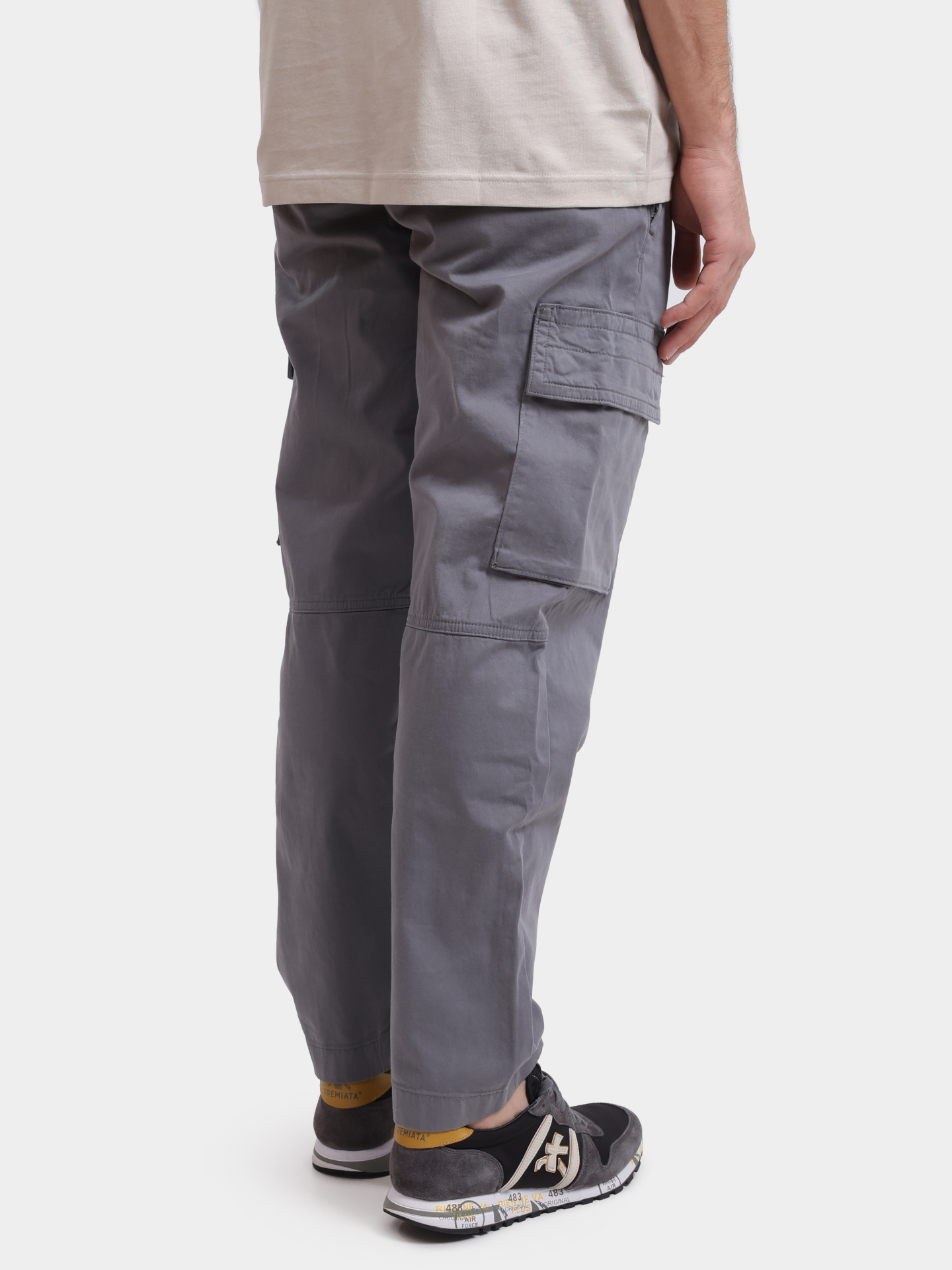 Брюки Sisla-9-Cargo 10268092 01 50544866 062 серые мужские — купить в интернет-магазине Verdistore