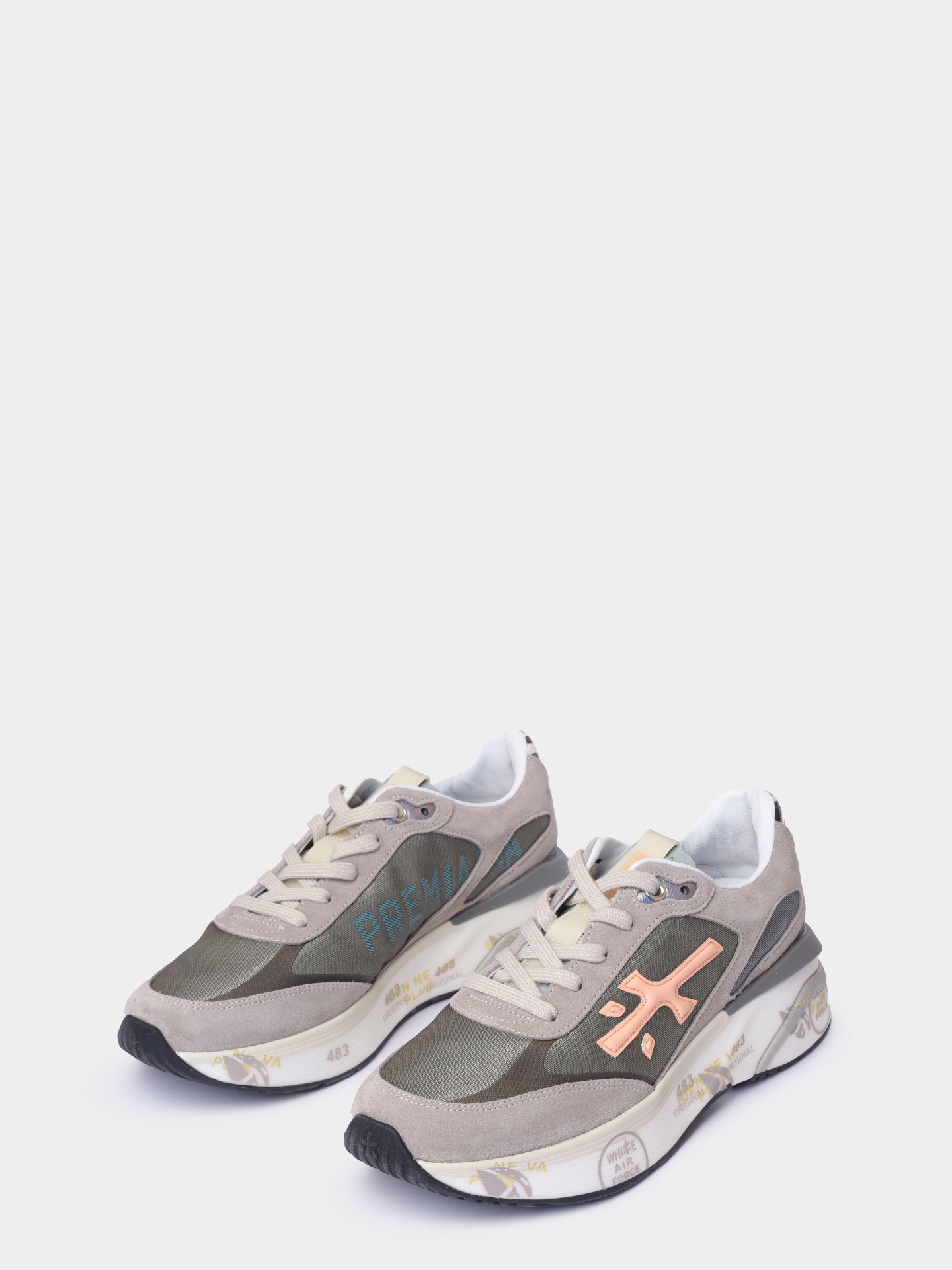 Кроссовки Premiata MOERUN_D VAR 6992 комбинированные женские — купить в интернет-магазине Verdistore