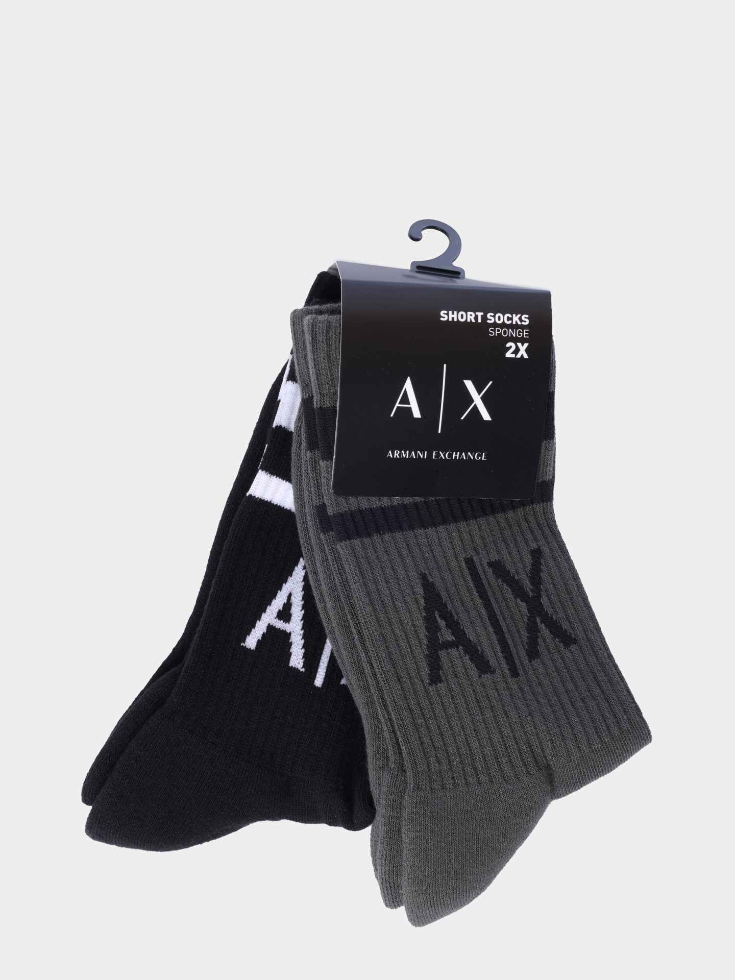 Носки комплект Armani Exchange 953030 CC650 M8327 хлопковые мужские — купить в интернет-магазине Verdistore
