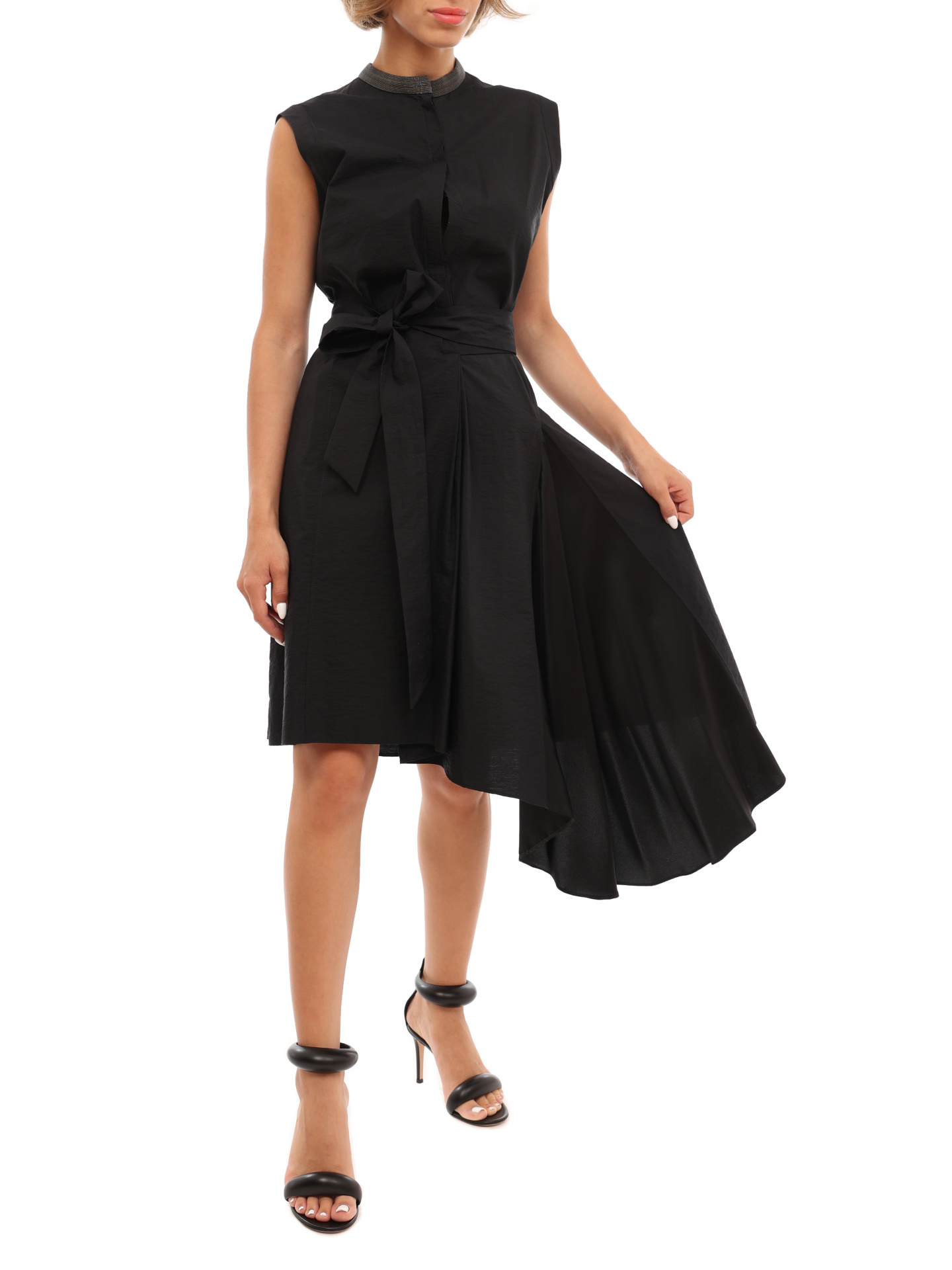 Платье Brunello Cucinelli M0F79A4266 C101 асимметричное женское — купить в интернет-магазине Verdistore