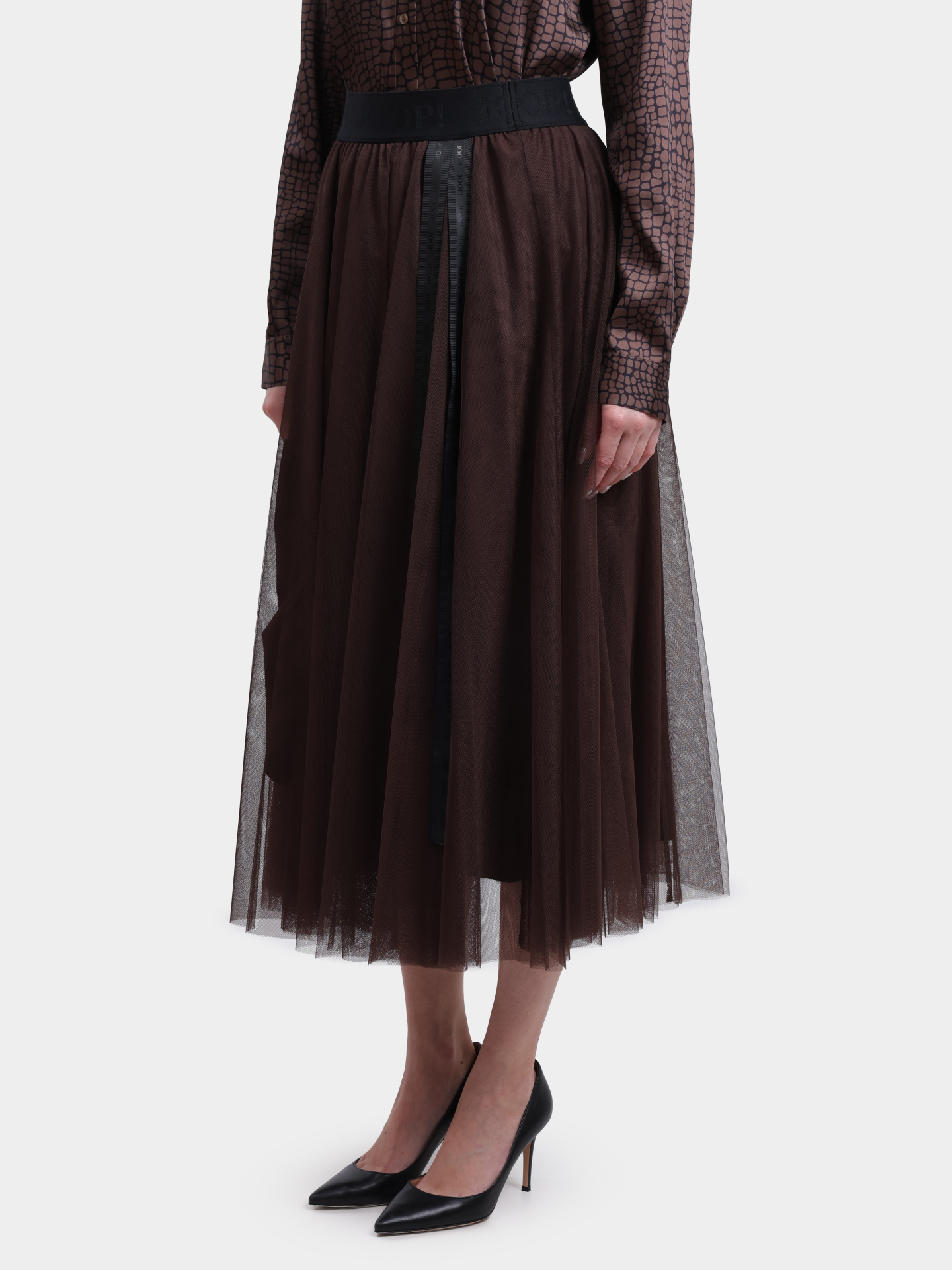 Юбка 58 252S58Fridi 10012868 201 темно-коричневая женская — купить в интернет-магазине Verdistore