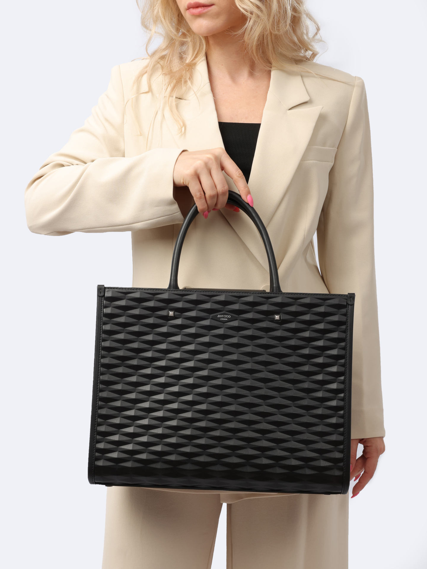 Сумка AVENUE M TOTE BZU BLKANTIQUESIL черная женская — купить в интернет-магазине Verdistore