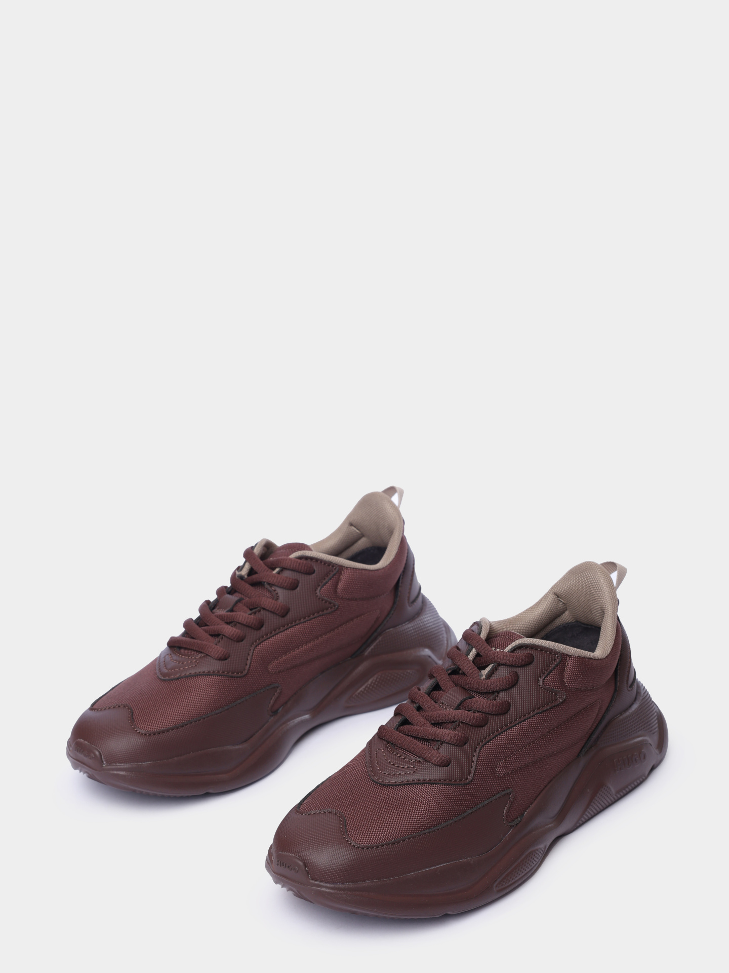 Кроссовки Hugo 50536660 201 коричневые женские — купить в интернет-магазине Verdistore