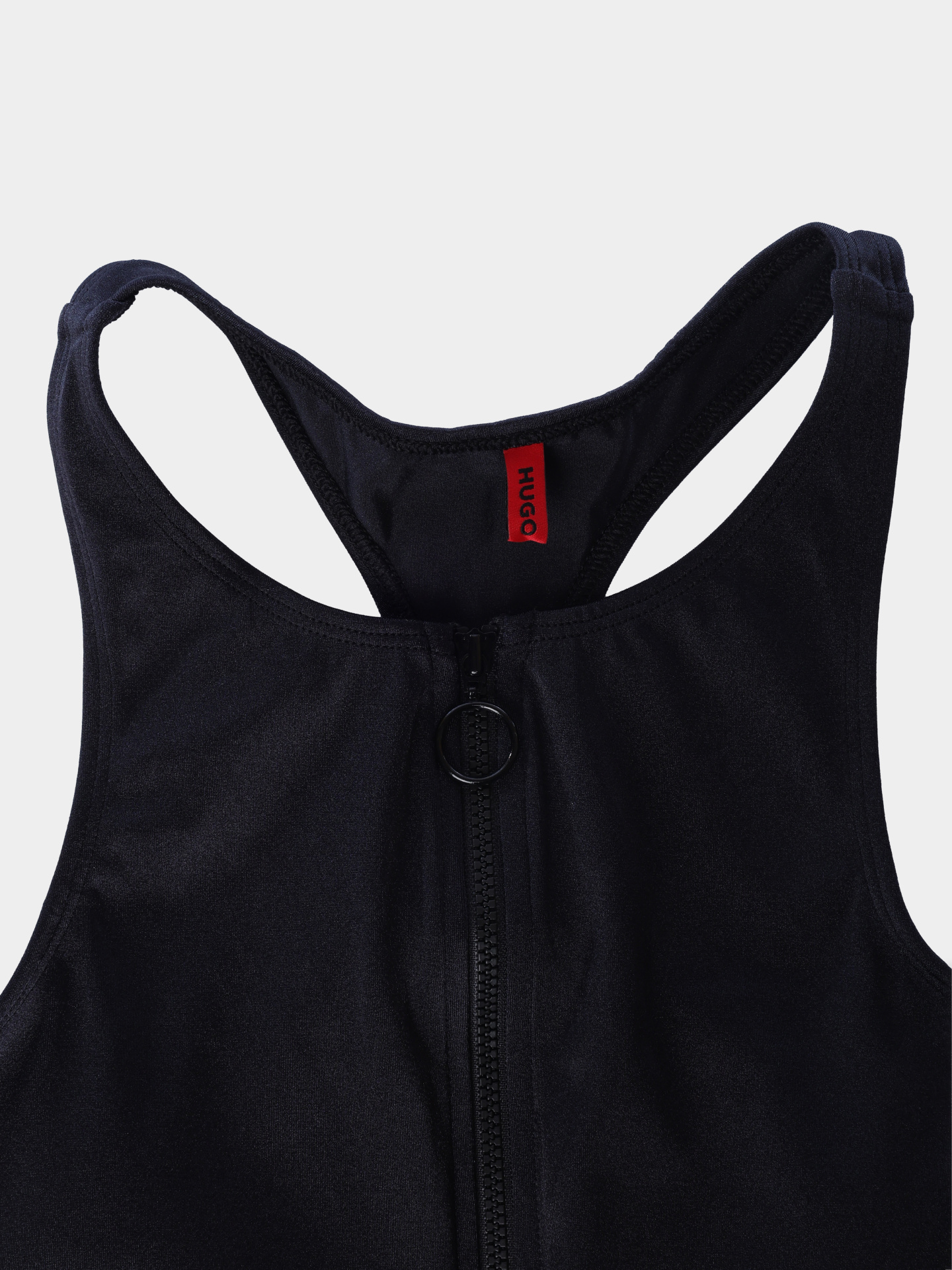 Бюст Hugo HANA BRALETTE 10243741 01 50515329 001 черный женский с маленьким красным патчем-логотипом — купить в интернет-магазине Verdistore