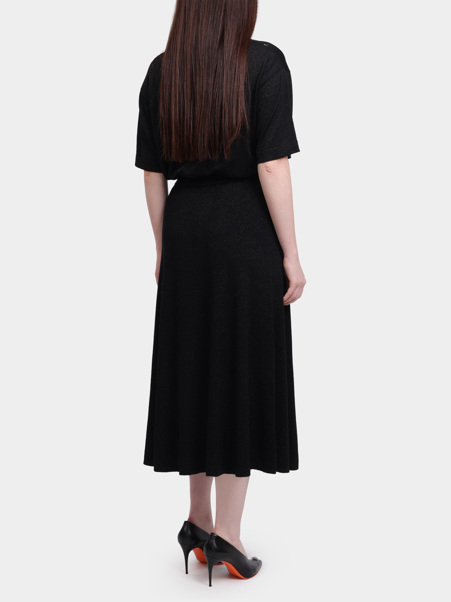 Юбка Re Vera 56W-13-1992 черная женская — купить в интернет-магазине Verdistore