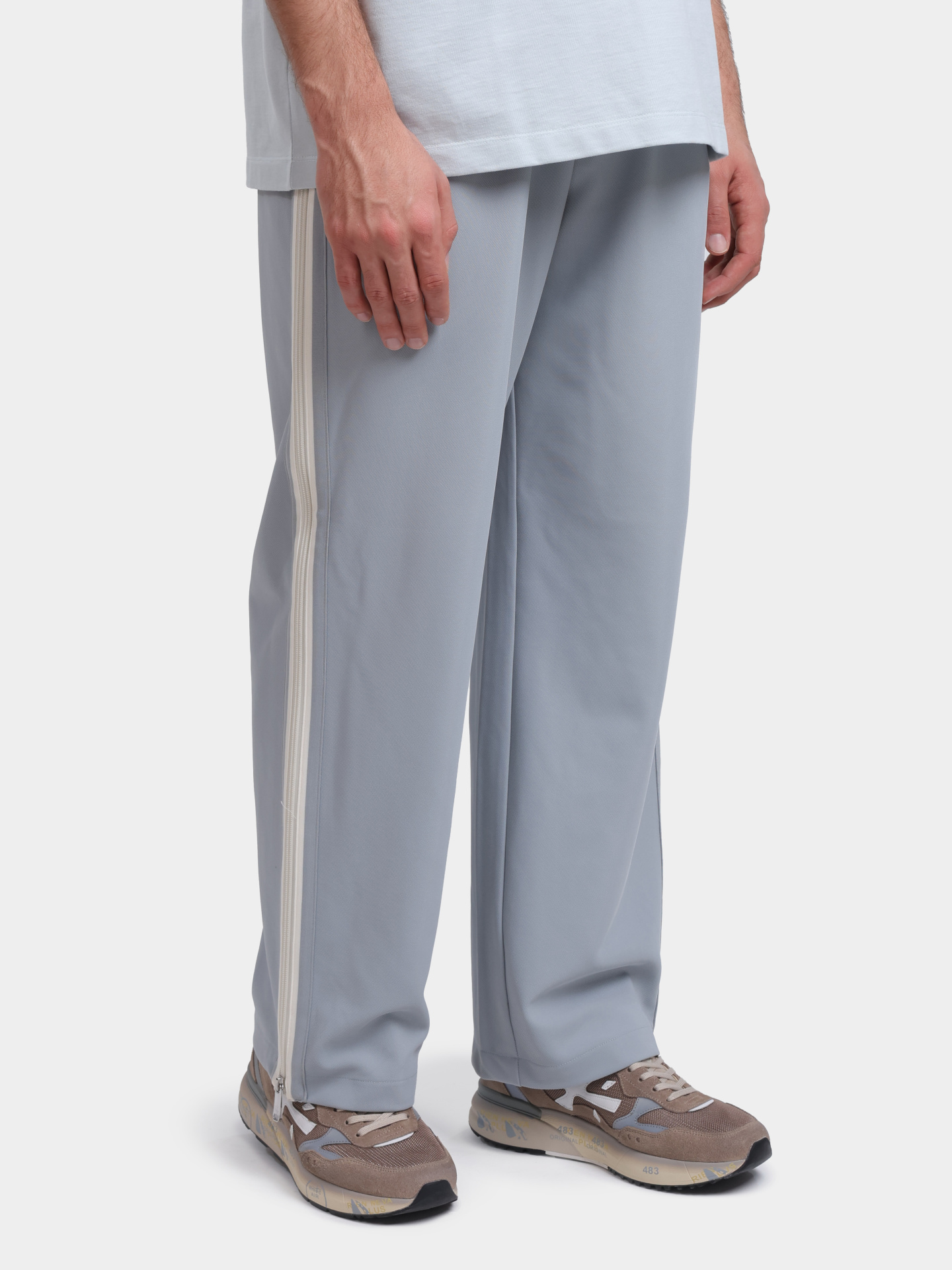 Брюки спортивные Calvin Klein Jeans LV04RC233G CI1 мужские с молниями по бокам — купить в интернет-магазине Verdistore