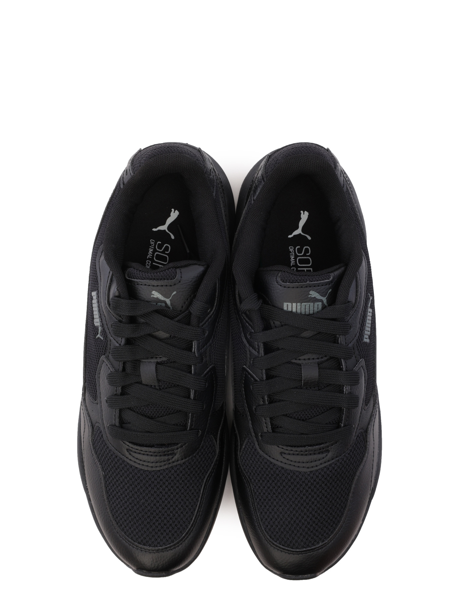 Кроссовки черные комбинированныес массивной подошвой — купить в интернет-магазине Verdistore