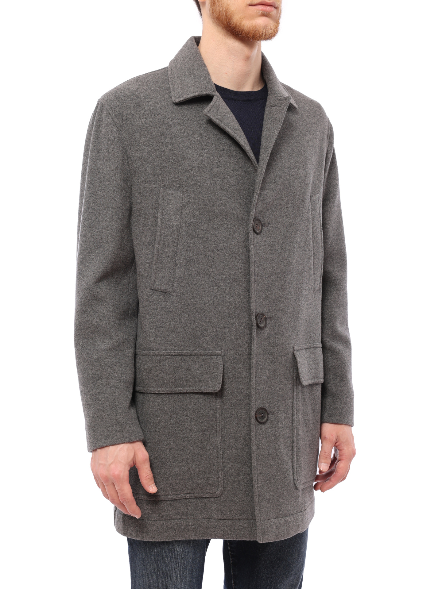 Пальто Brunello Cucinelli MT4979090 С202 кашемировое мужское — купить в интернет-магазине Verdistore