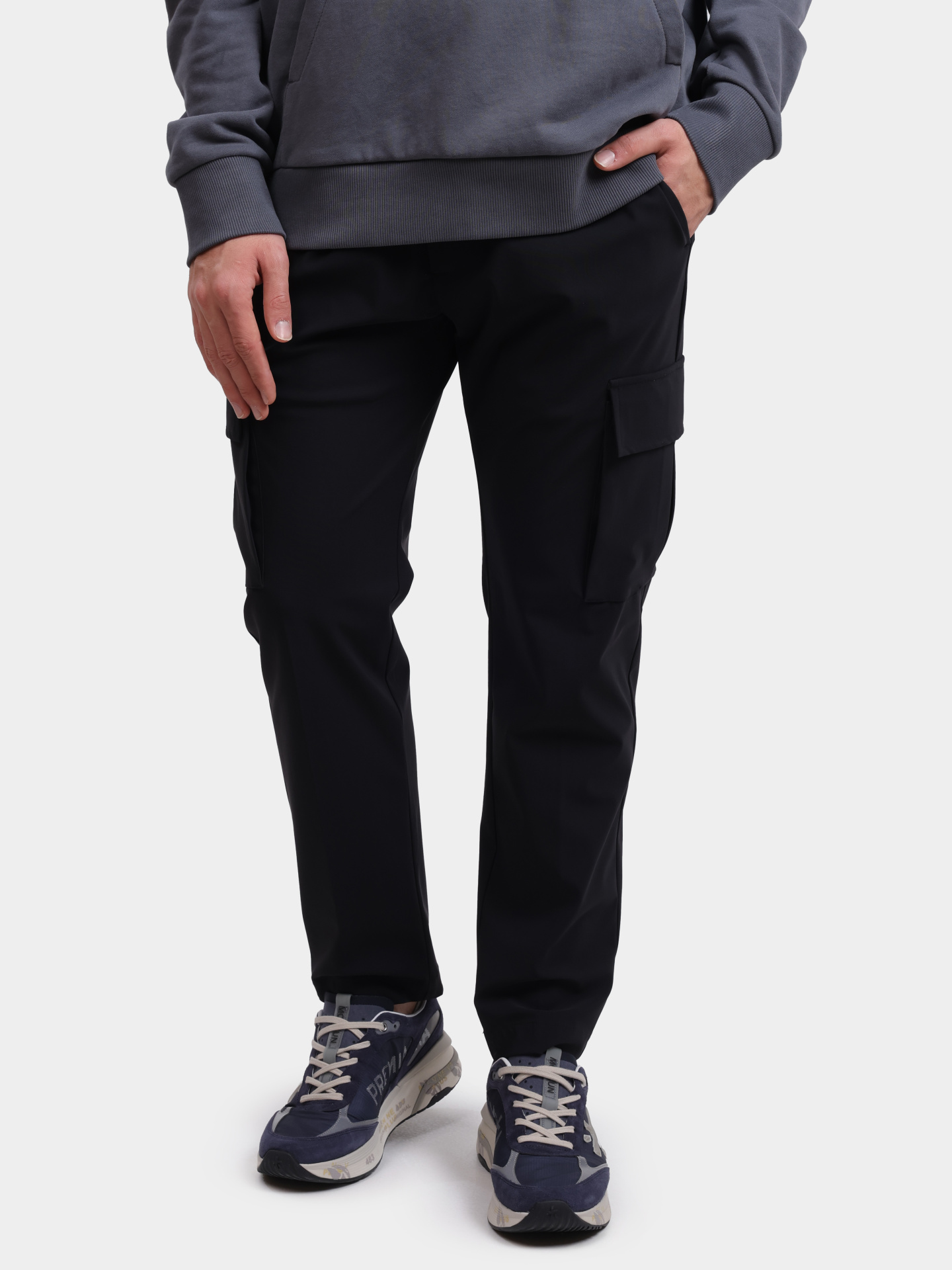 Брюки-карго PMDS P4176 NEW JOHN 735 0020 черные мужские  — купить в интернет-магазине Verdistore
