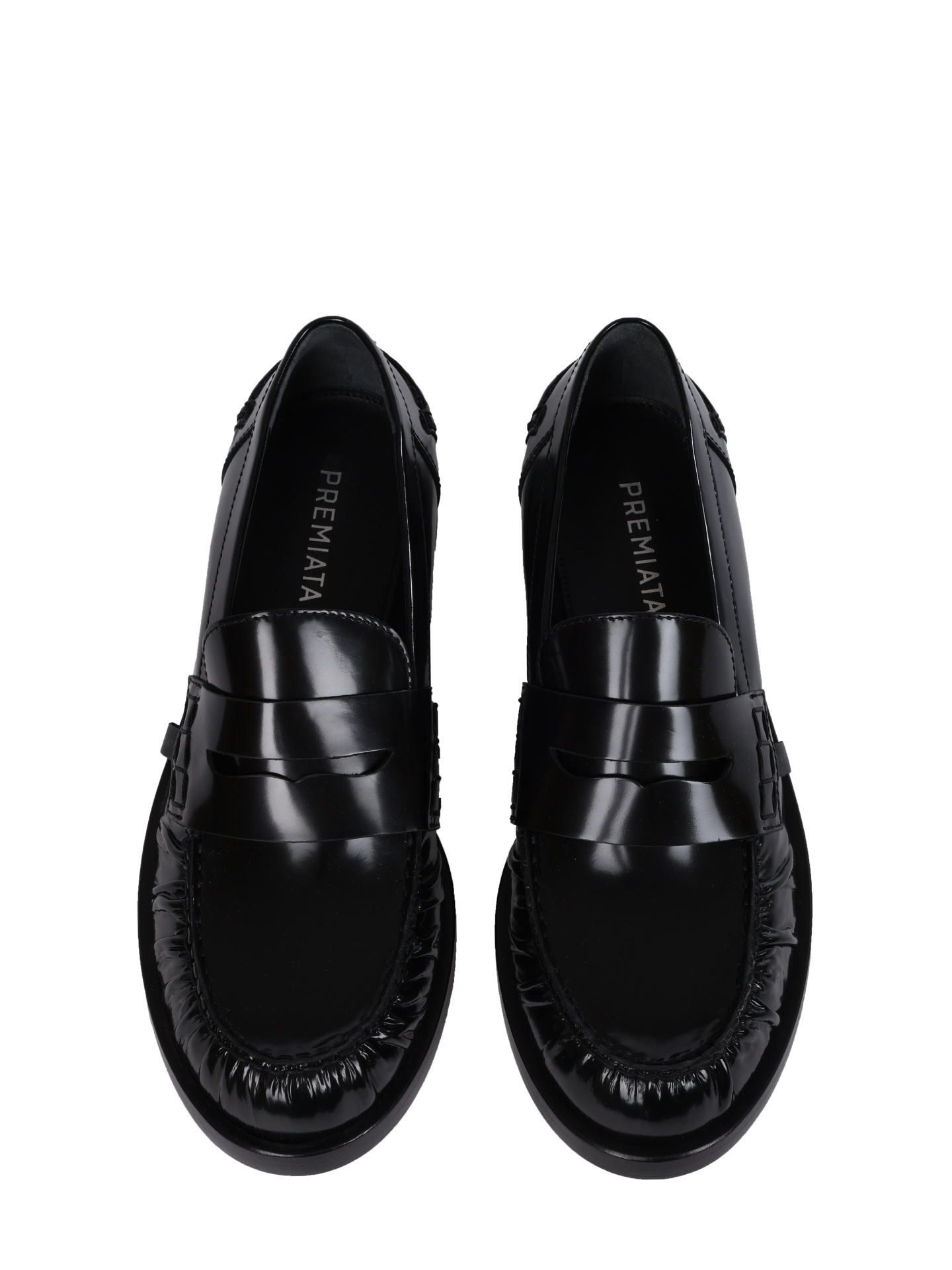 Лоферы M6851 nero с гладкой телячьей кожи  — купить в интернет-магазине Verdistore