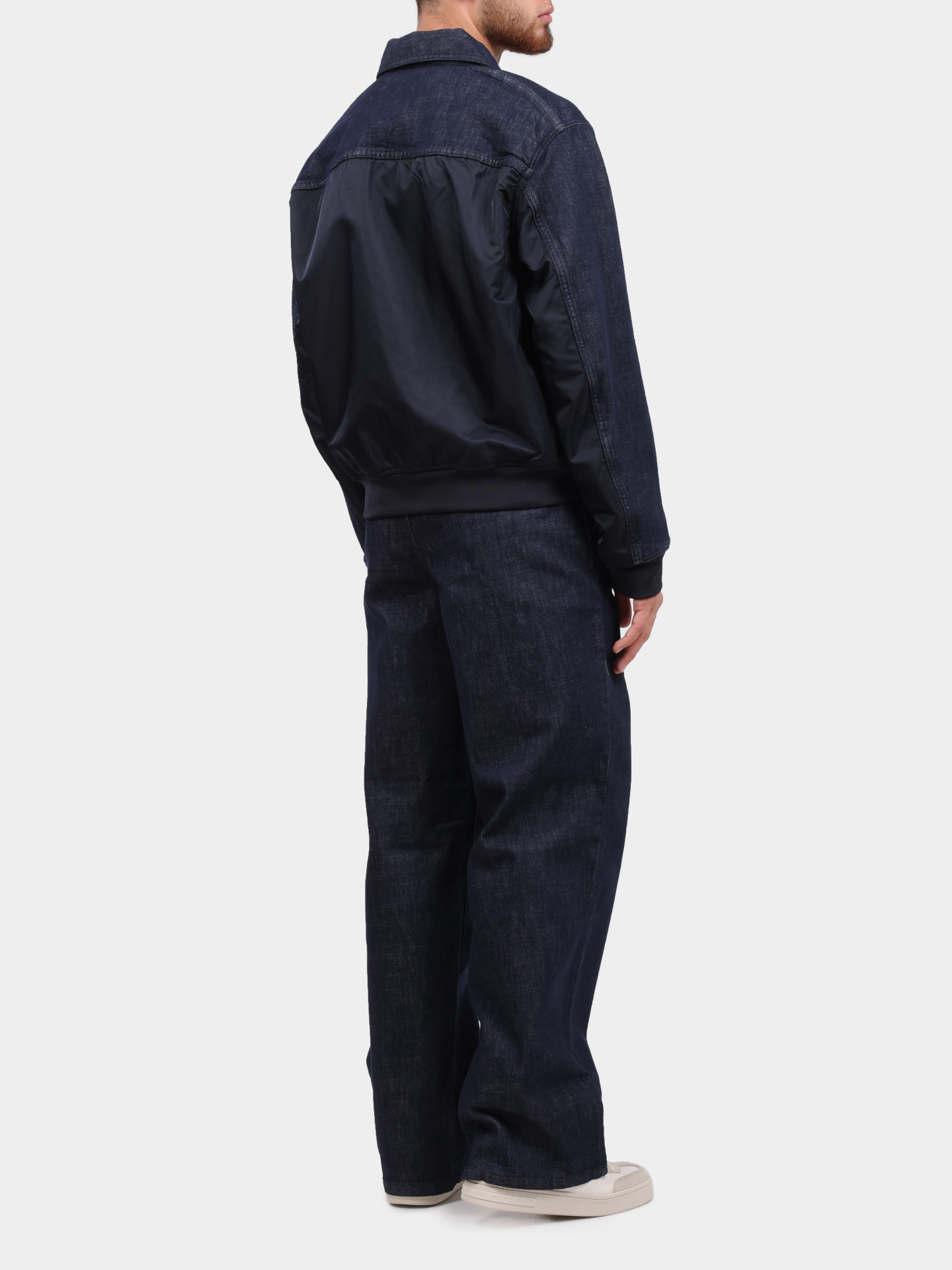 Джинсы Armani Exchange XM000385 AF12284 MB001 темно-синие мужские на резинке — купить в интернет-магазине Verdistore