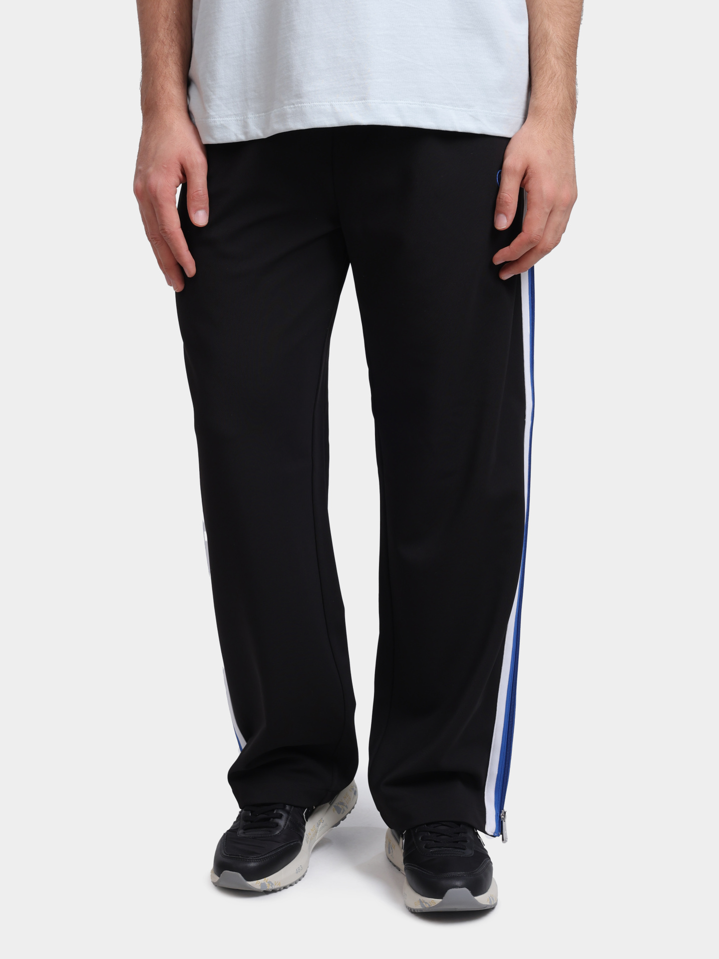 Брюки спортивные Calvin Klein Jeans LV04RC233G UB1 мужские с молниями по бокам — купить в интернет-магазине Verdistore