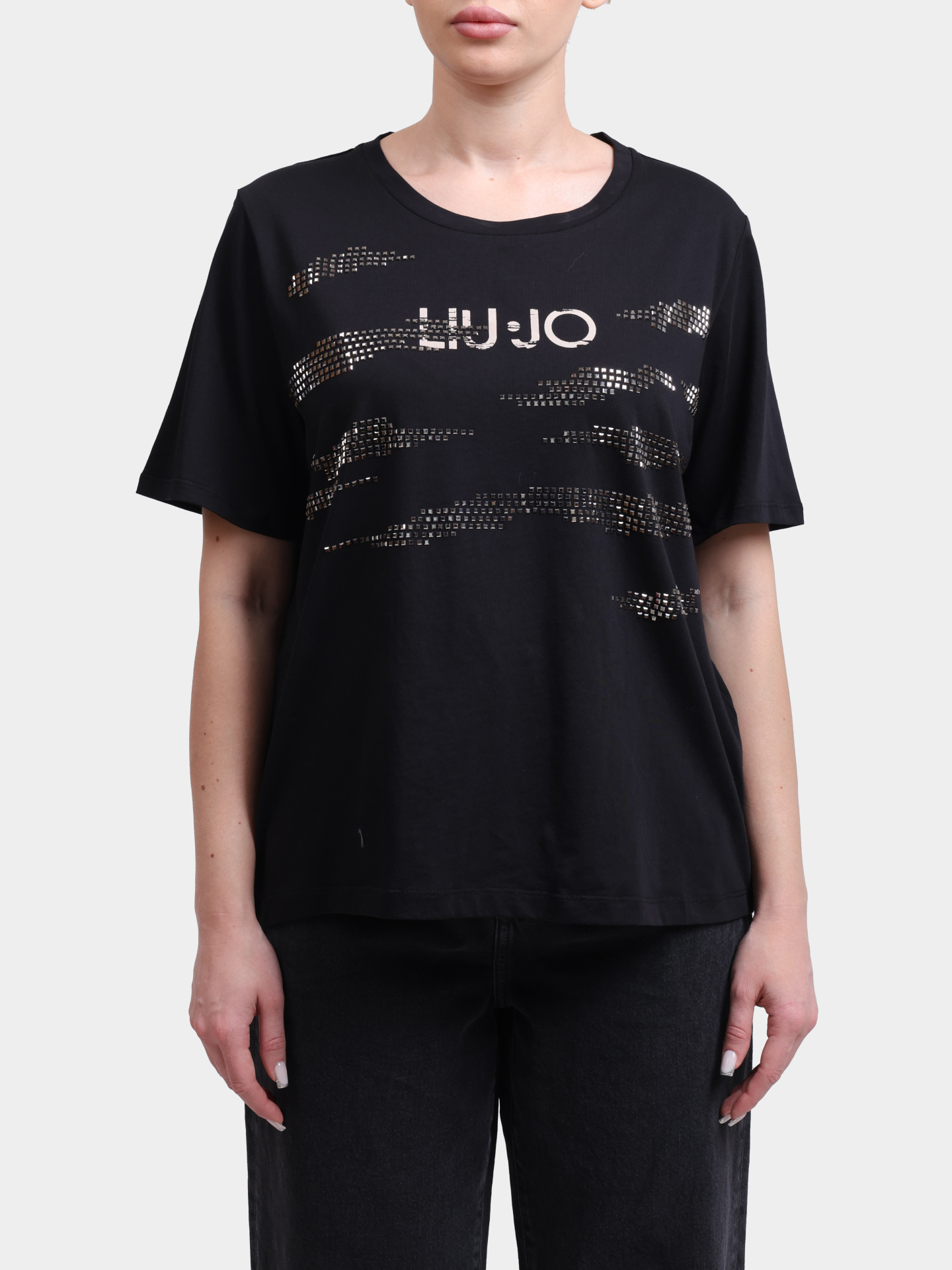 Футболка TA6265 JS923 S9053 черная женская — купить в интернет-магазине Verdistore