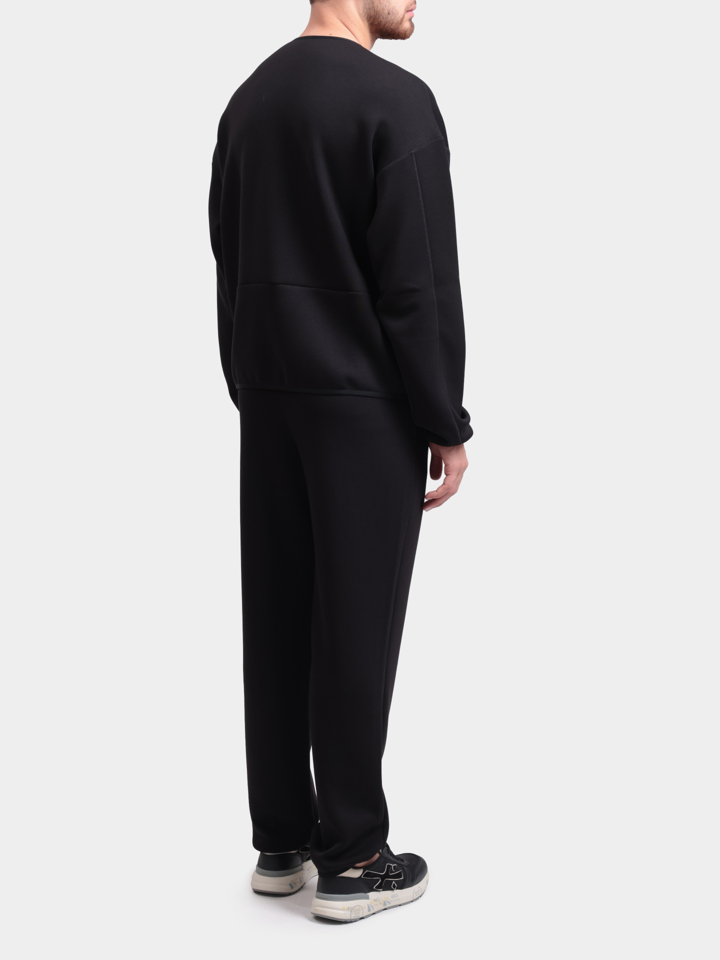 Брюки спортивные Calvin Klein LVGMF5P705 3IT черные мужские — купить в интернет-магазине Verdistore
