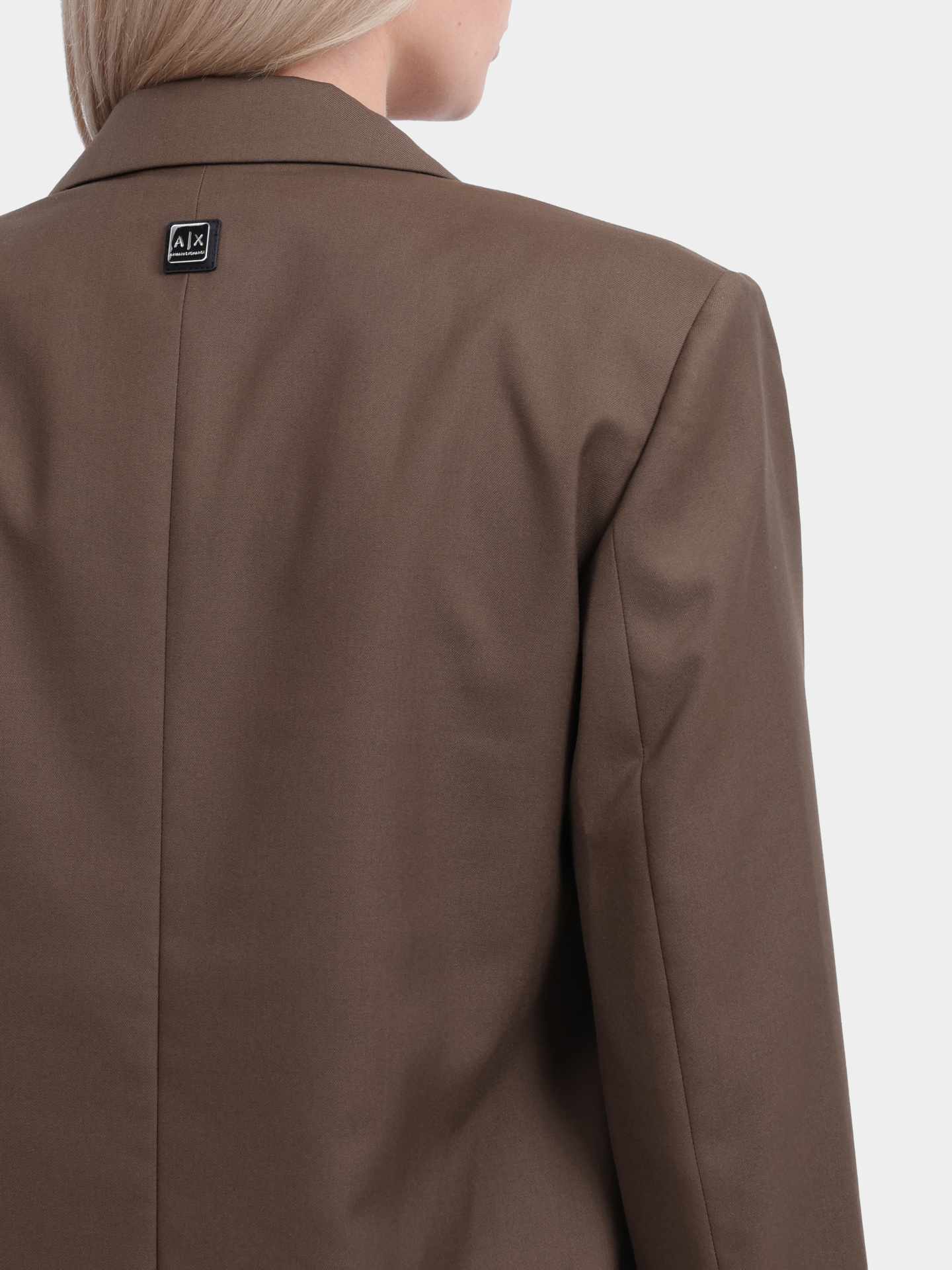 Жакет Armani Exchange XW000220 AF10855 U6199 двубортный женский — купить в интернет-магазине Verdistore