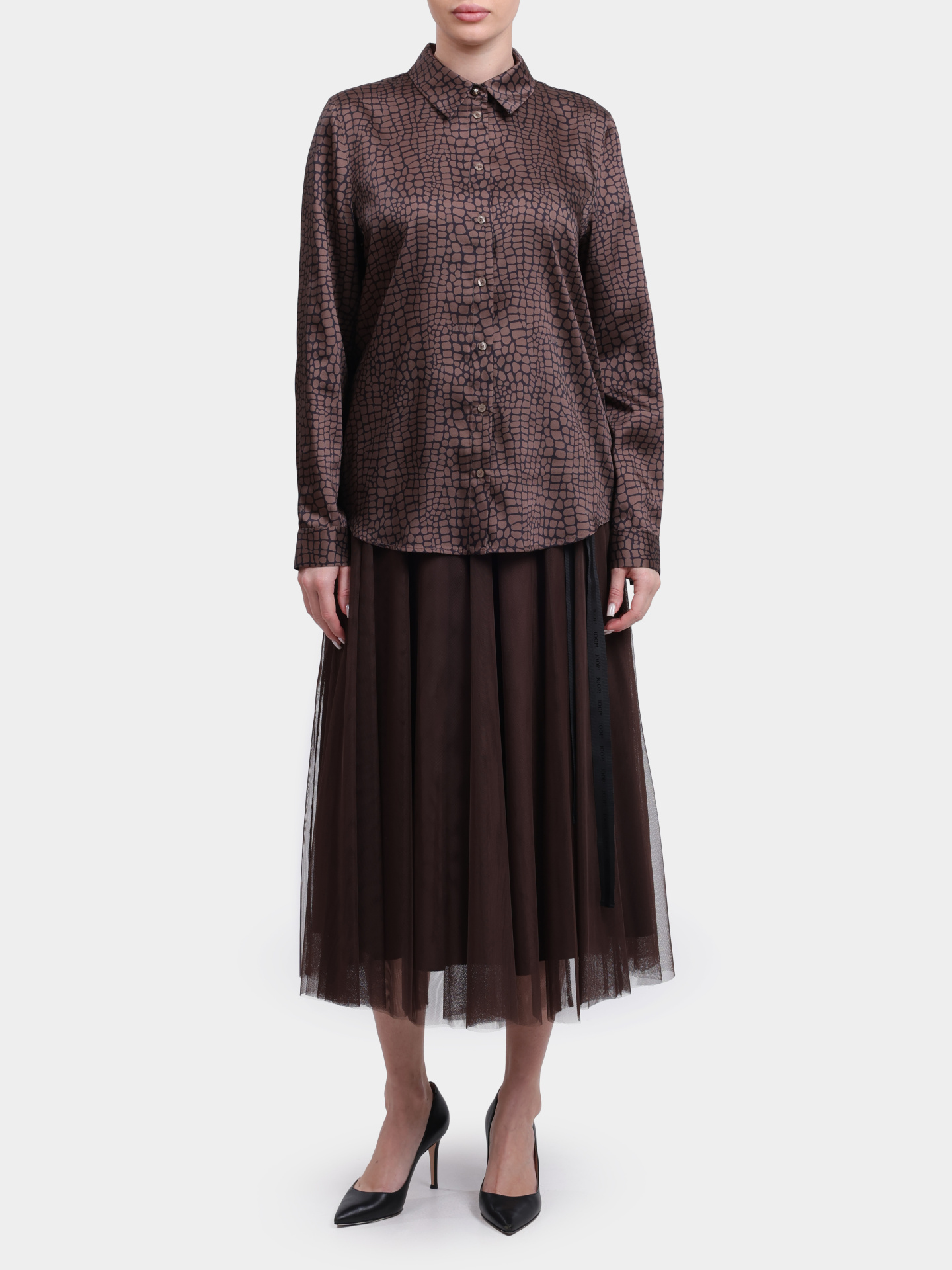 Блузка 58 254B58Bliss2 10018248 240 светло-коричневая женская — купить в интернет-магазине Verdistore