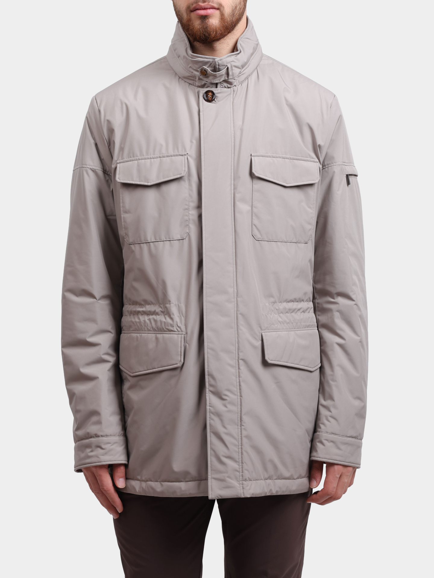 Куртка MooRER LEONARDO-STP MARMO бежевая мужская — купить в интернет-магазине Verdistore