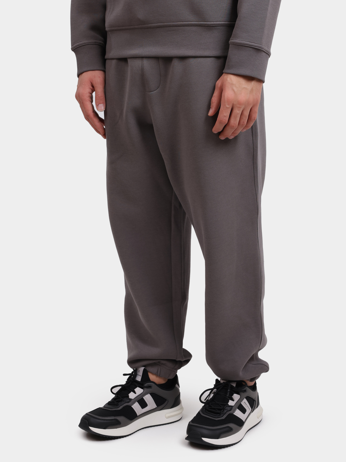 Джоггеры Armani Exchange XM001347 AF16222 U8092 серые мужские — купить в интернет-магазине Verdistore
